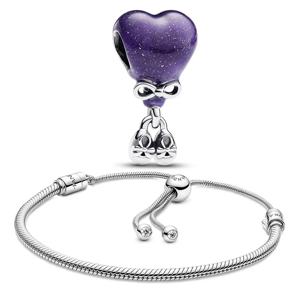 PANDORA Baby Girl karkötő és gyöngy készlet