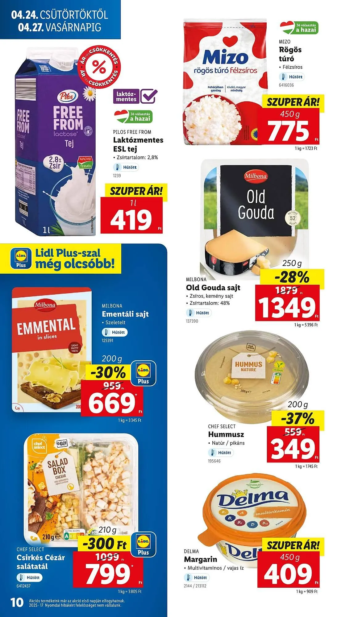 Katalógus Lidl akciós újság április 24.-tól április 29.-ig 2025. - Oldal 10