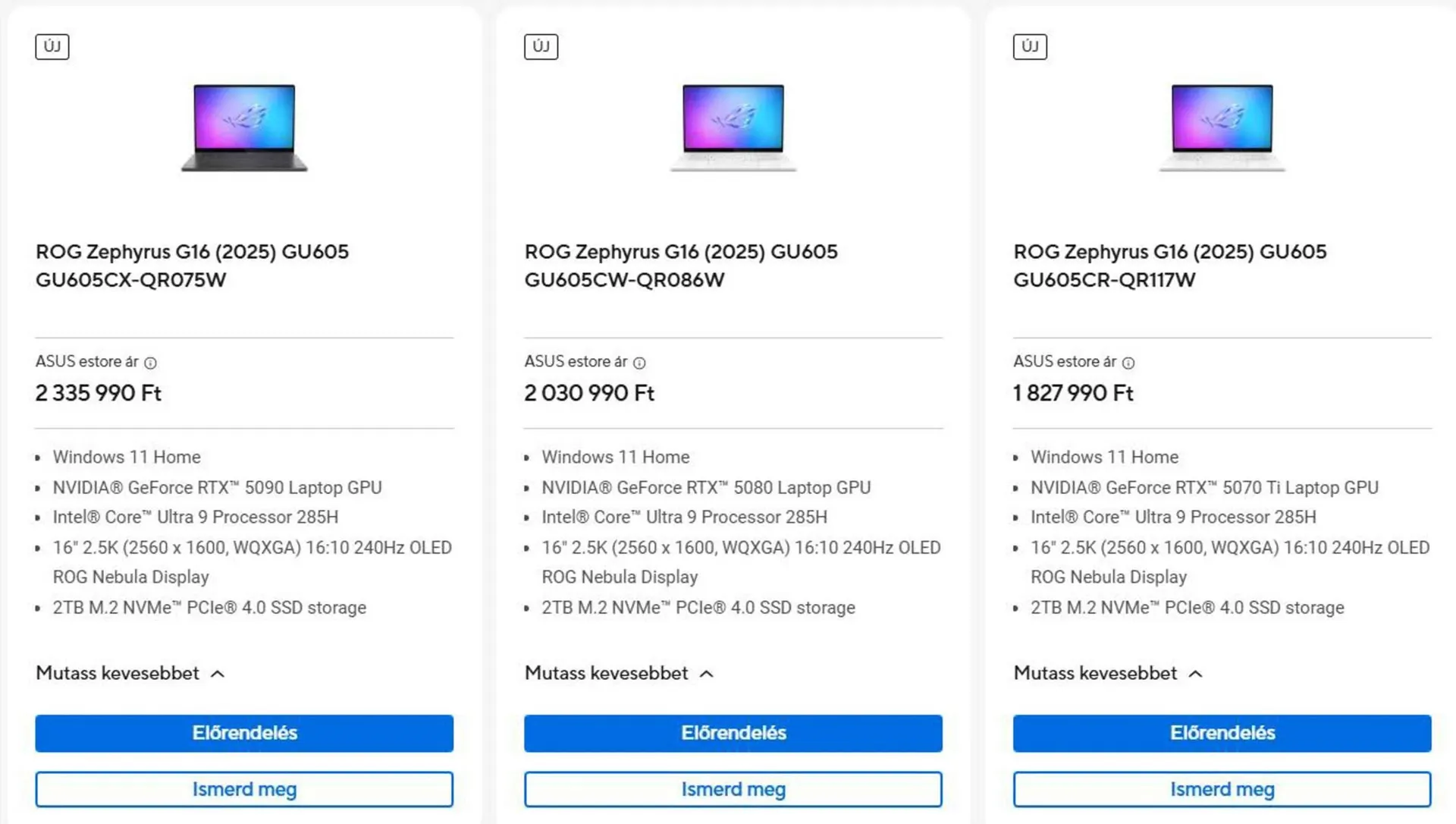 Katalógus ASUS akciós újság március 12.-tól március 18.-ig 2025. - Oldal 1