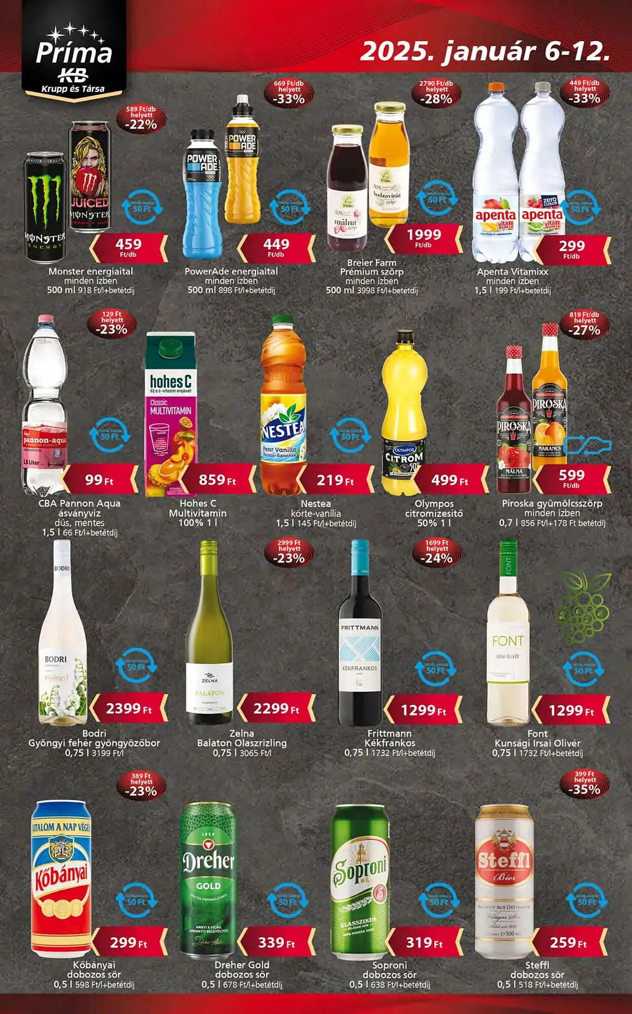 Katalógus Príma akciós újság január 6.-tól január 12.-ig 2025. - Oldal 4