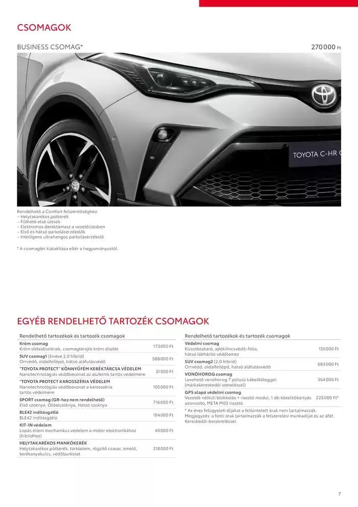 Katalógus Toyota C-HR Hybrid január 28.-tól január 28.-ig 2026. - Oldal 7