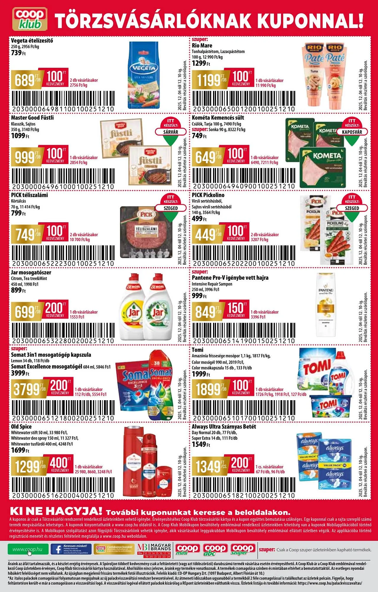 Katalógus Coop akciós újság december 4.-tól december 10.-ig 2025. - Oldal 12