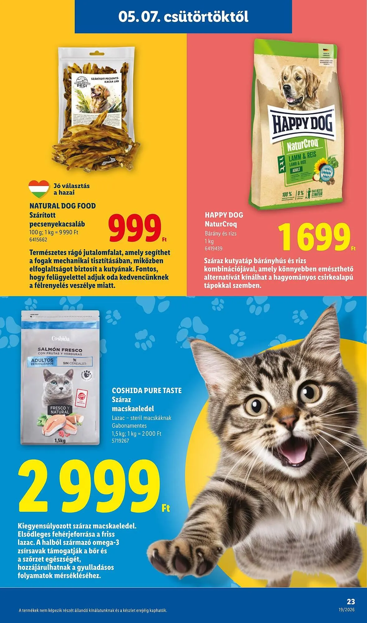 Katalógus Lidl akciós újság május 7.-tól május 13.-ig 2026. - Oldal 23