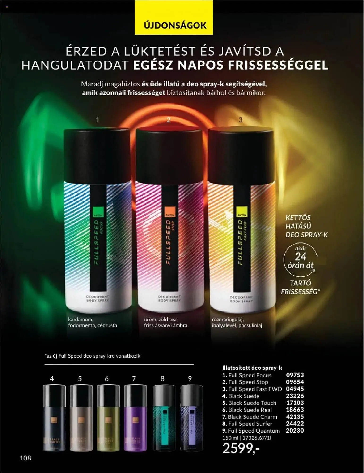 Katalógus AVON akciós újság augusztus 1.-tól augusztus 31.-ig 2025. - Oldal 108