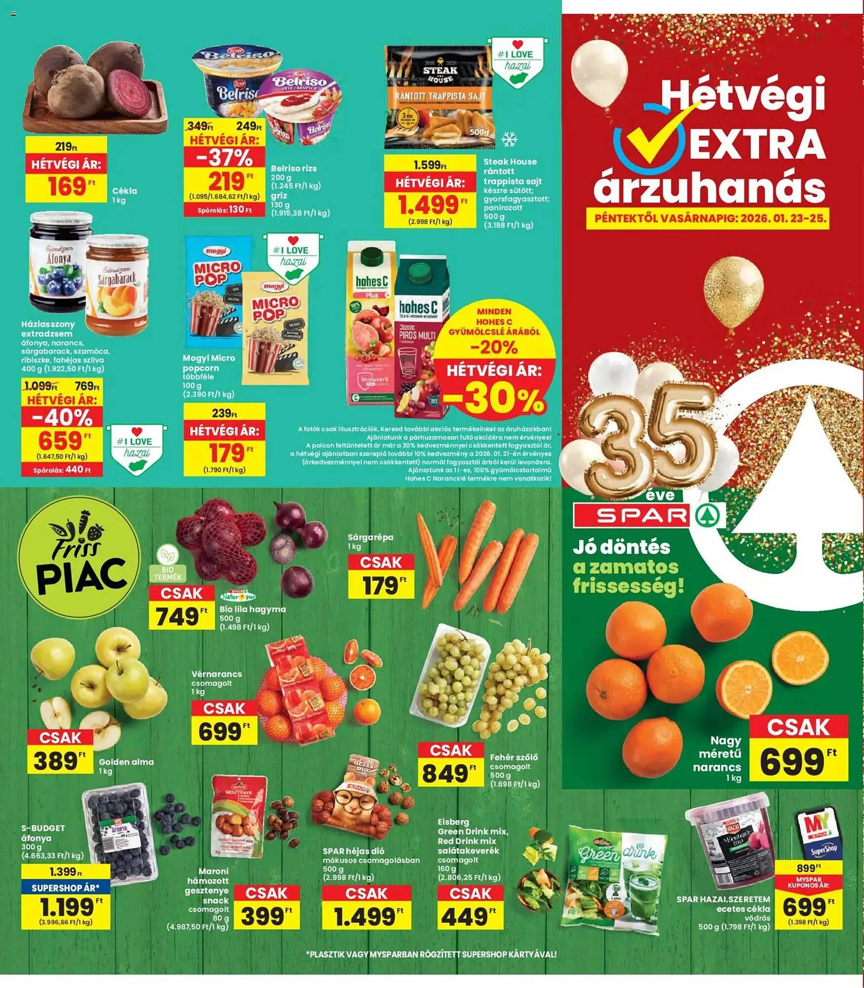 Katalógus Interspar akciós újság január 22.-tól január 28.-ig 2026. - Oldal 20