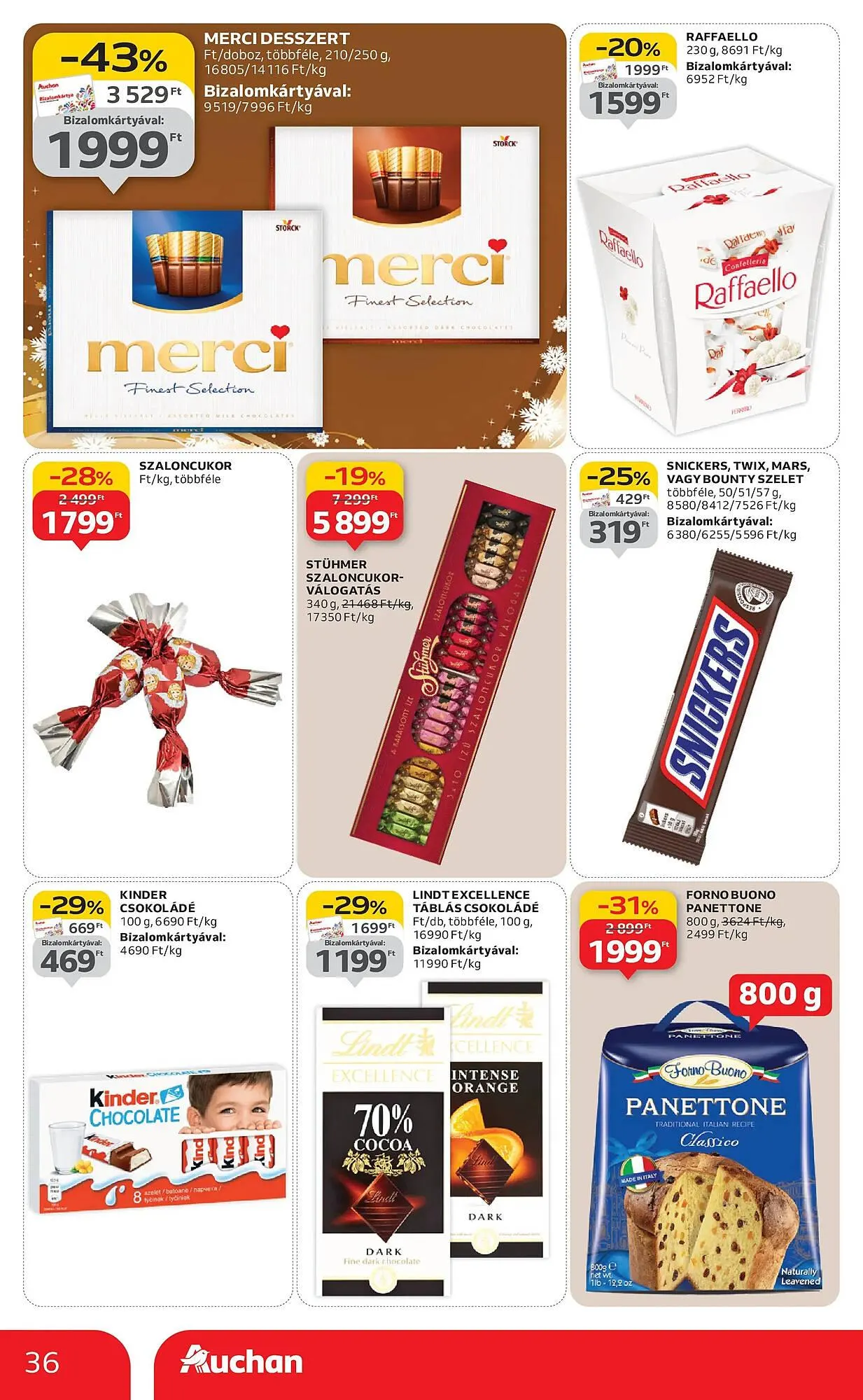 Katalógus Auchan akciós újság december 4.-tól december 10.-ig 2025. - Oldal 36