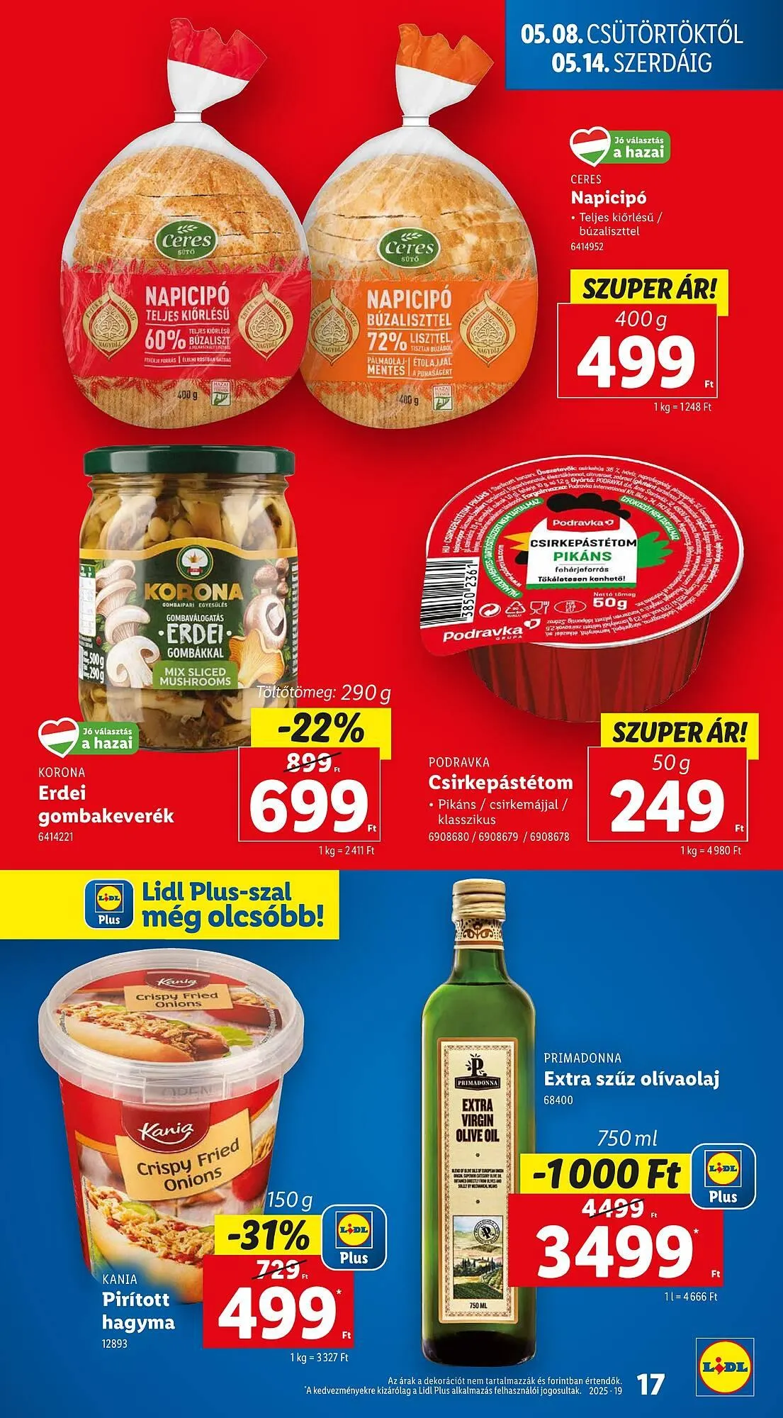 Katalógus Lidl akciós újság május 8.-tól május 14.-ig 2025. - Oldal 15