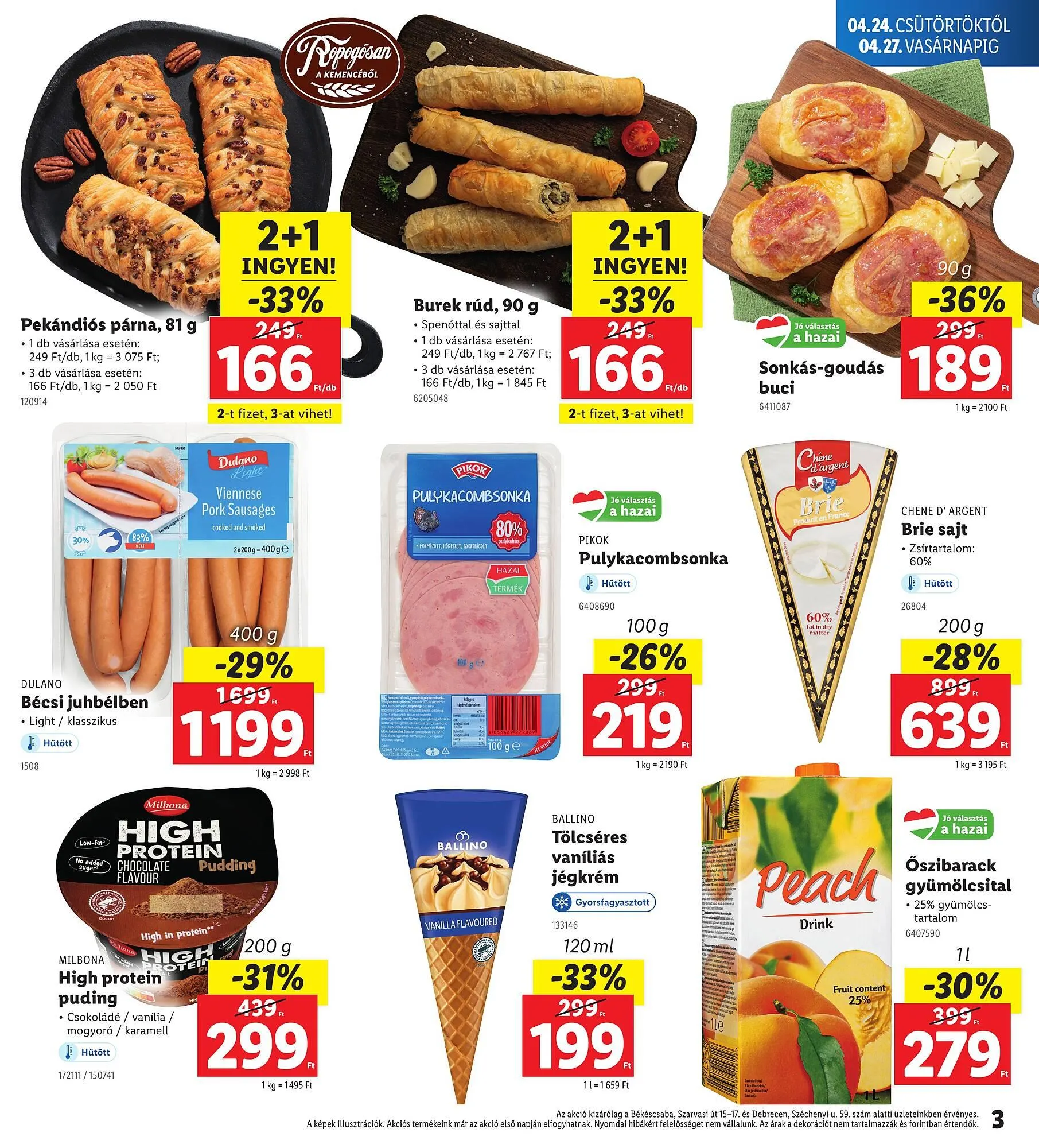 Katalógus Lidl akciós újság április 24.-tól április 27.-ig 2025. - Oldal 3