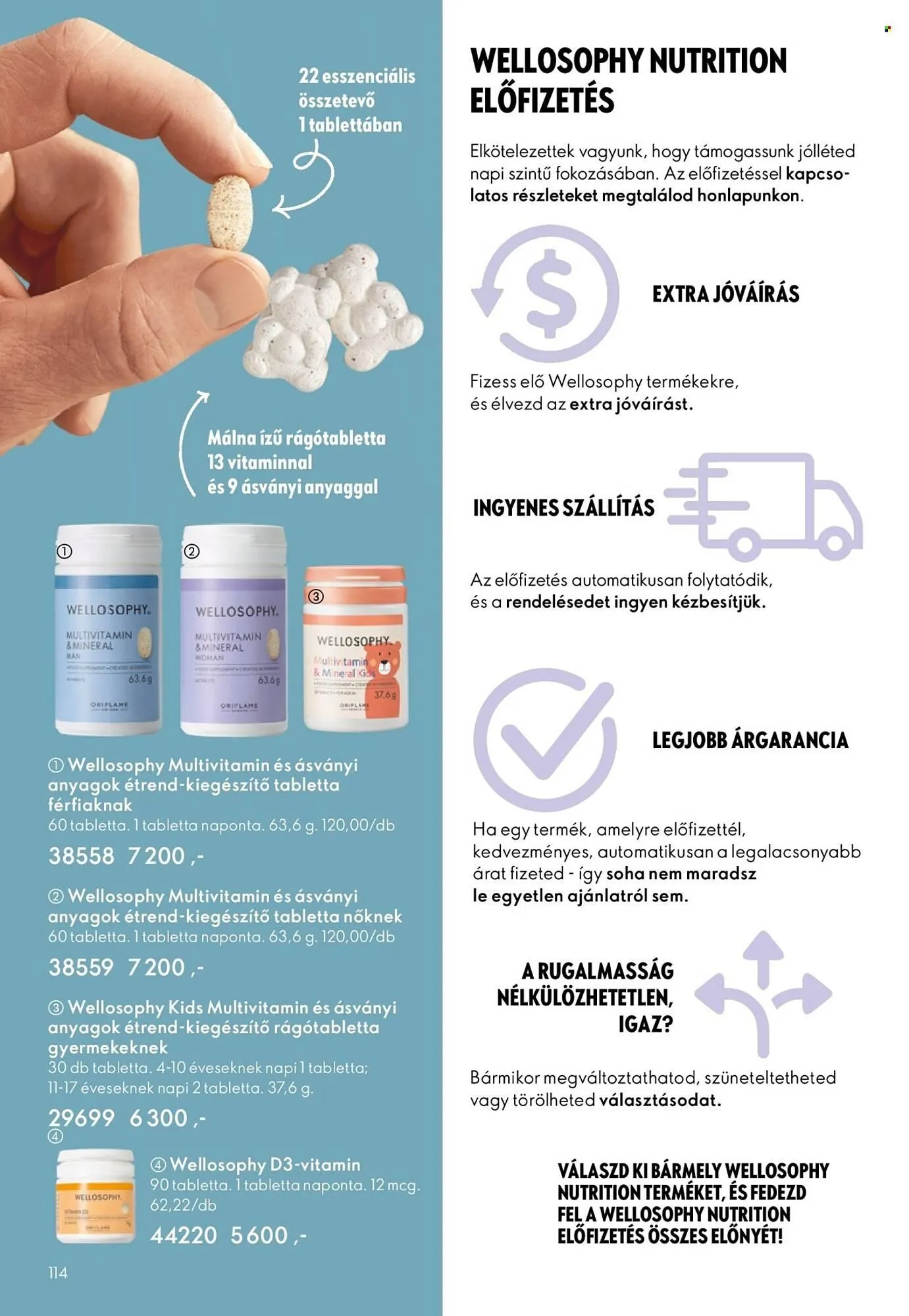 Katalógus Oriflame katalógus december 24.-tól január 20.-ig 2026. - Oldal 114