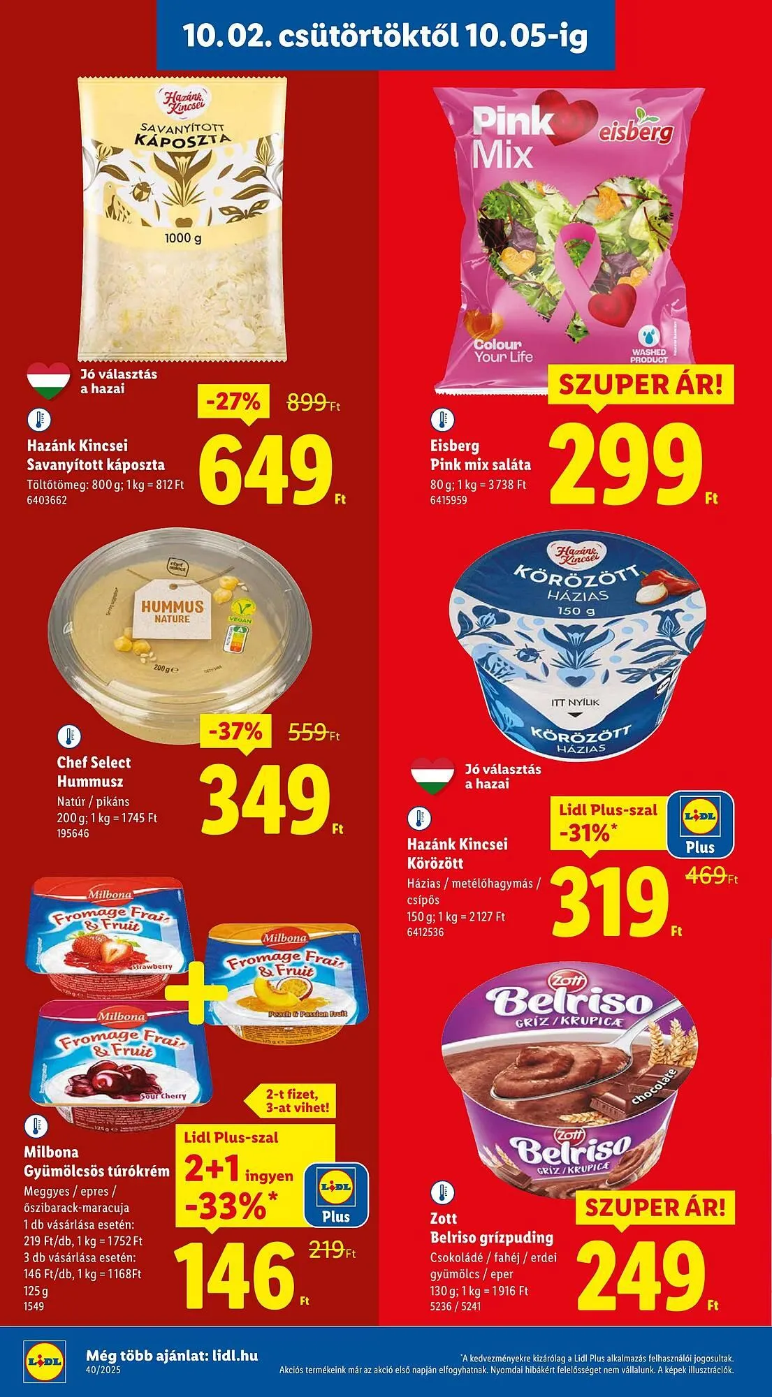 Katalógus Lidl akciós újság október 2.-tól október 8.-ig 2025. - Oldal 10