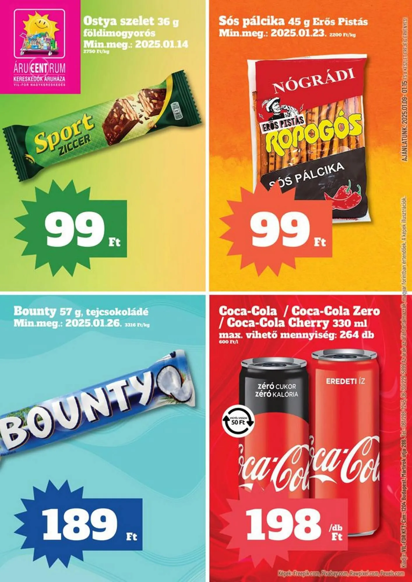 Vil-For akciós újság - 1