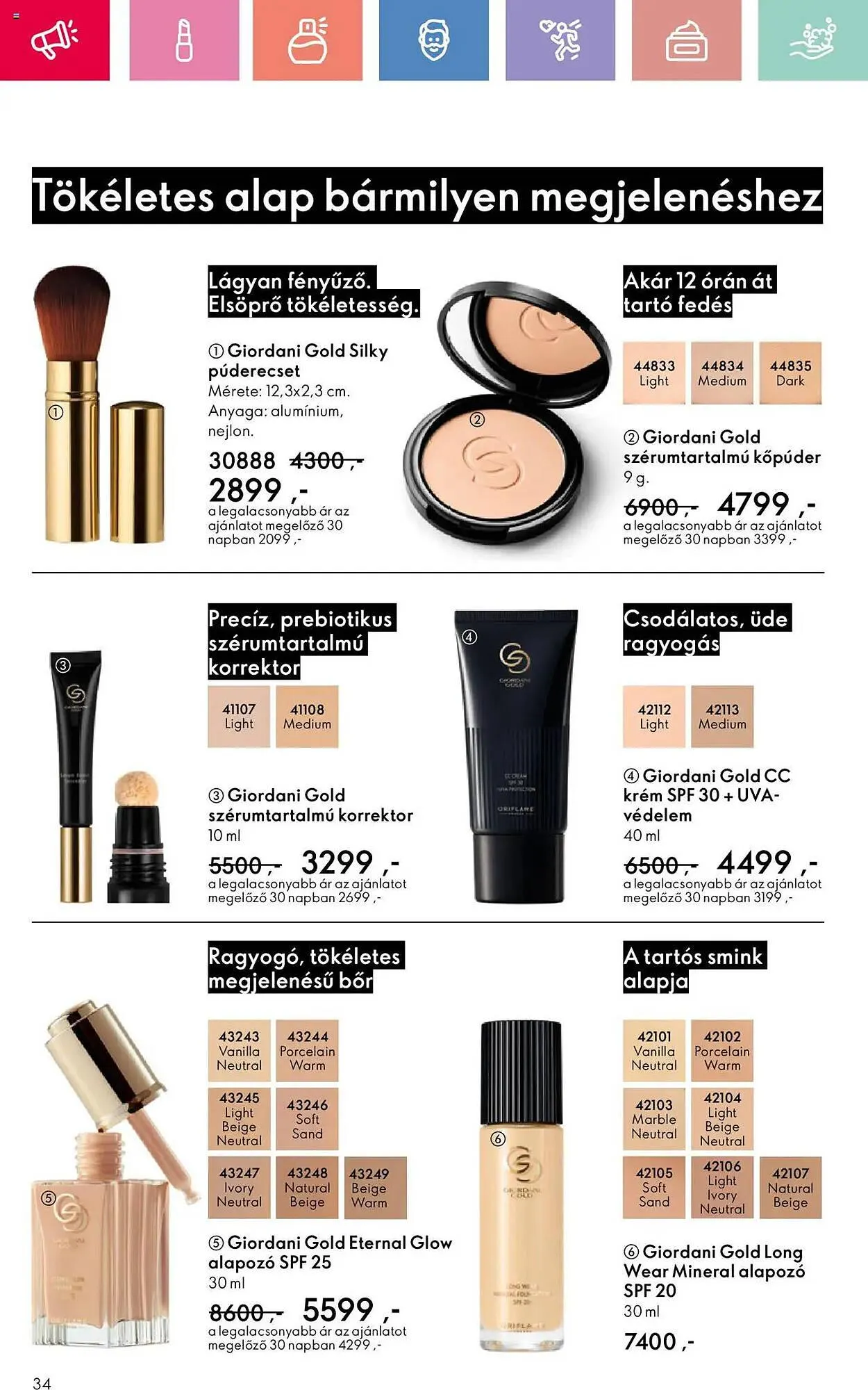 Katalógus Oriflame akciós újság május 4.-tól május 24.-ig 2025. - Oldal 34