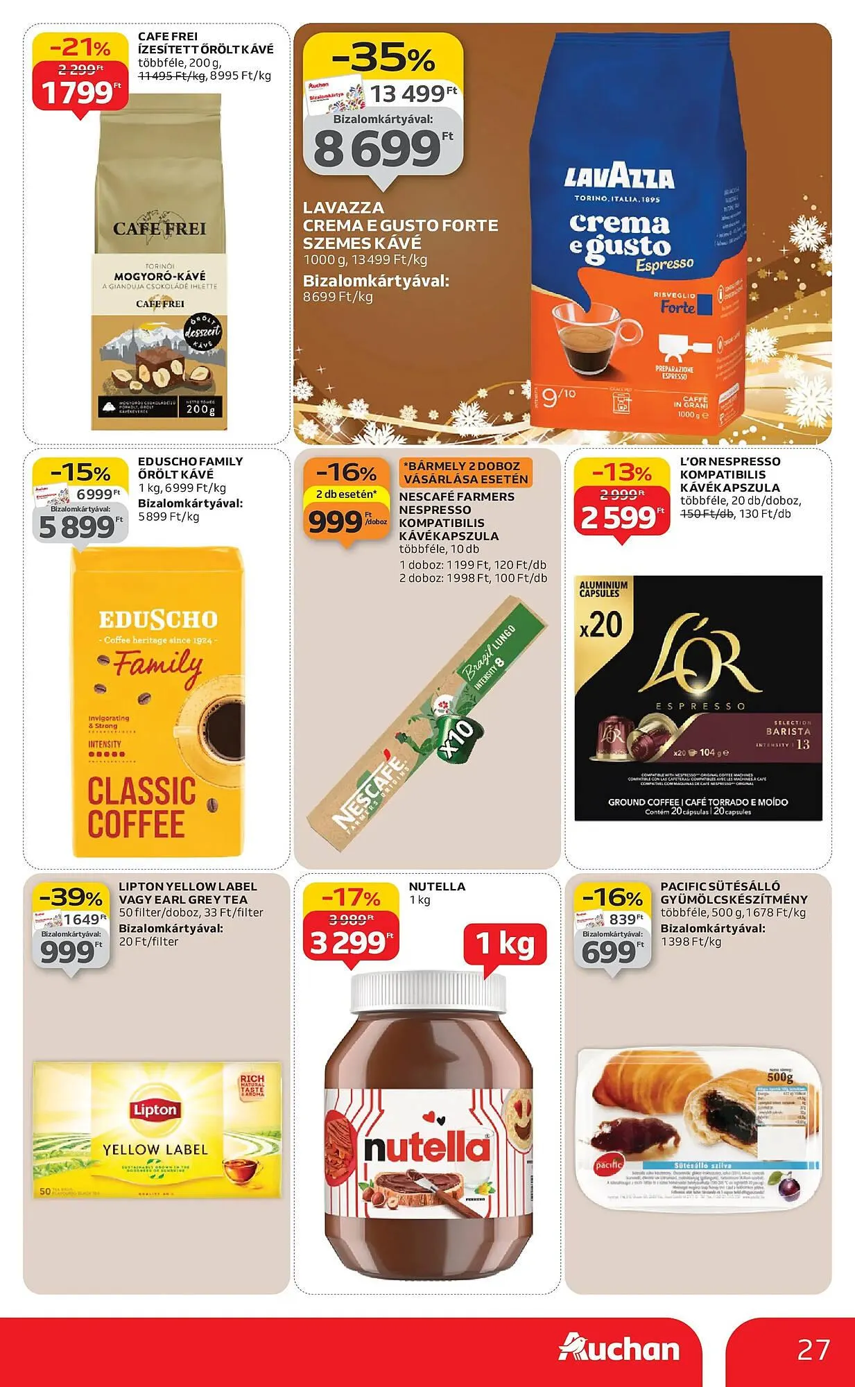 Katalógus Auchan akciós újság december 18.-tól december 24.-ig 2025. - Oldal 27