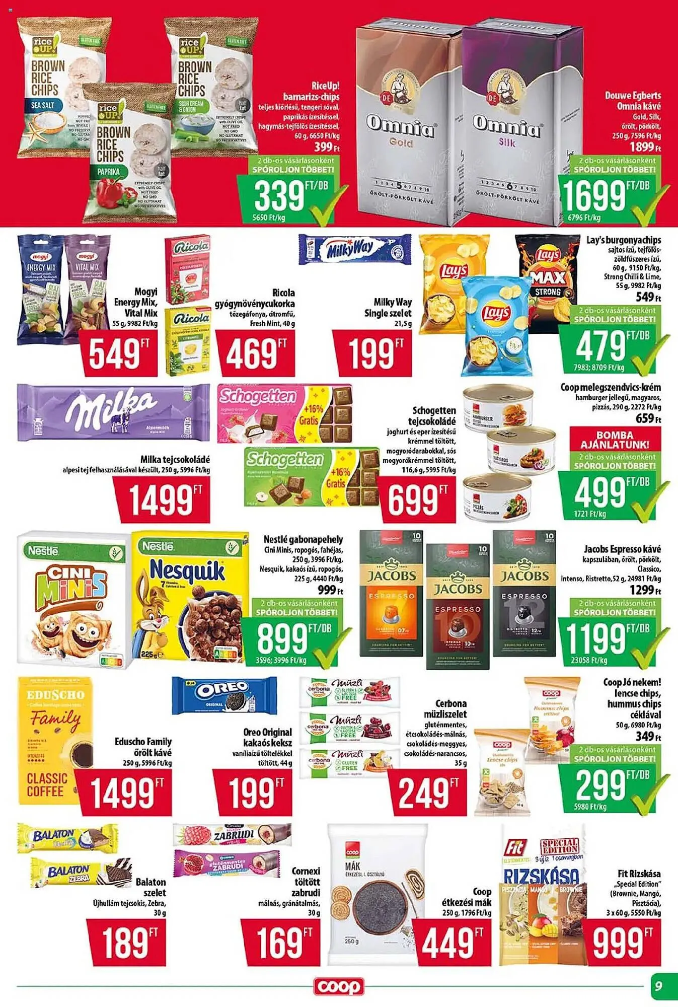 Katalógus Coop akciós újság március 19.-tól március 25.-ig 2026. - Oldal 9