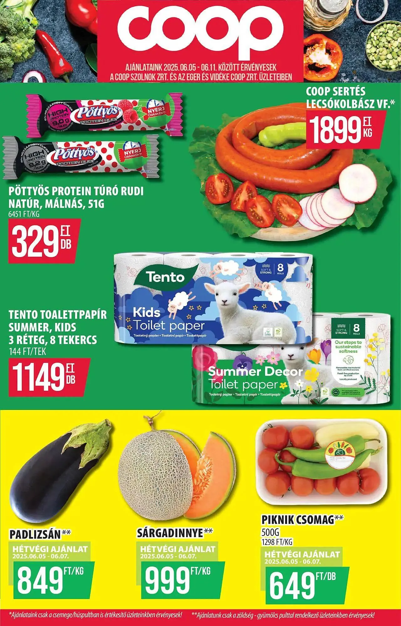 Katalógus Coop akciós újság június 5.-tól június 11.-ig 2025. - Oldal 1