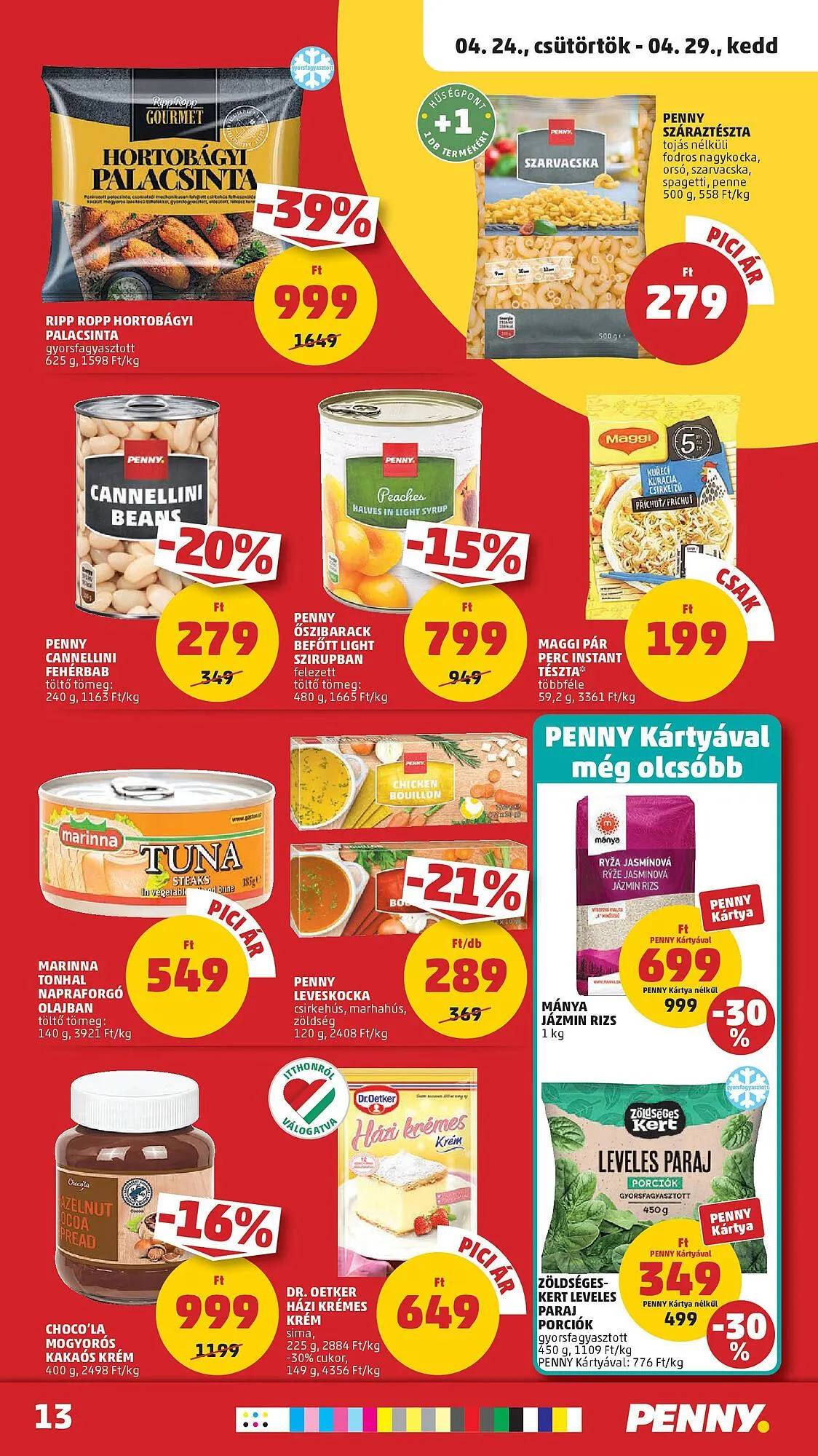 Katalógus PENNY akciós újság április 24.-tól április 29.-ig 2025. - Oldal 13