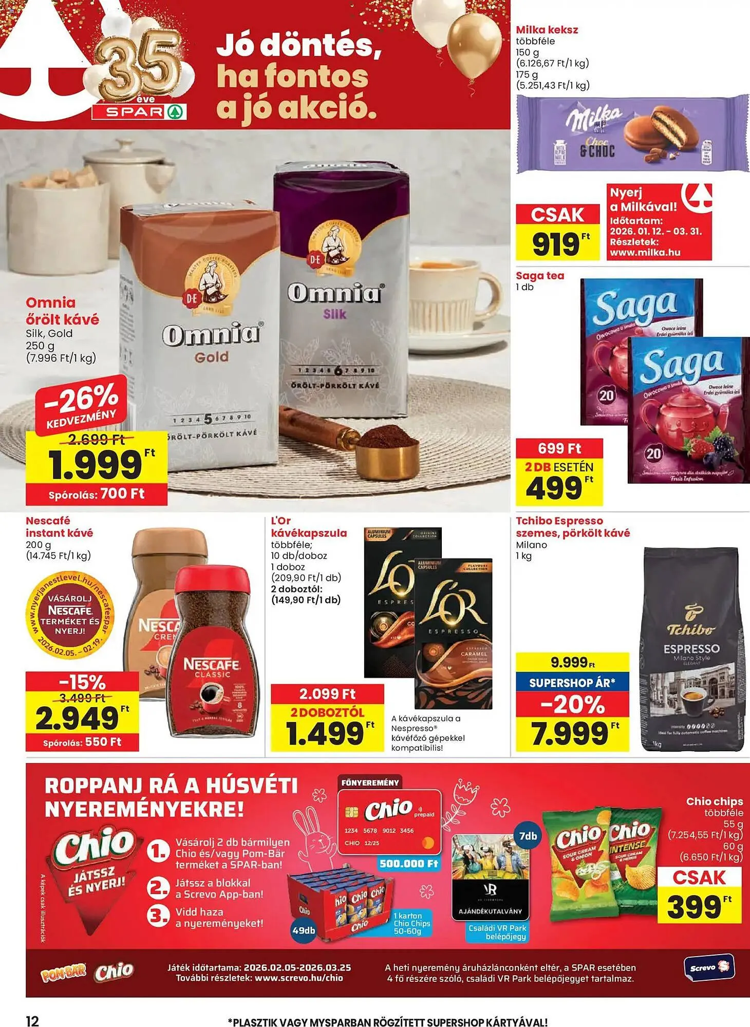 Katalógus Spar akciós újság február 12.-tól február 18.-ig 2026. - Oldal 12
