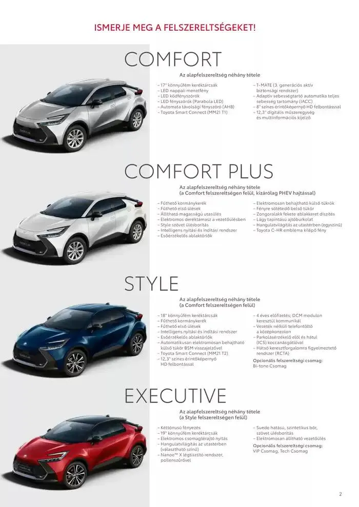 Katalógus Új Toyota C-HR Hybrid február 6.-tól február 6.-ig 2026. - Oldal 2