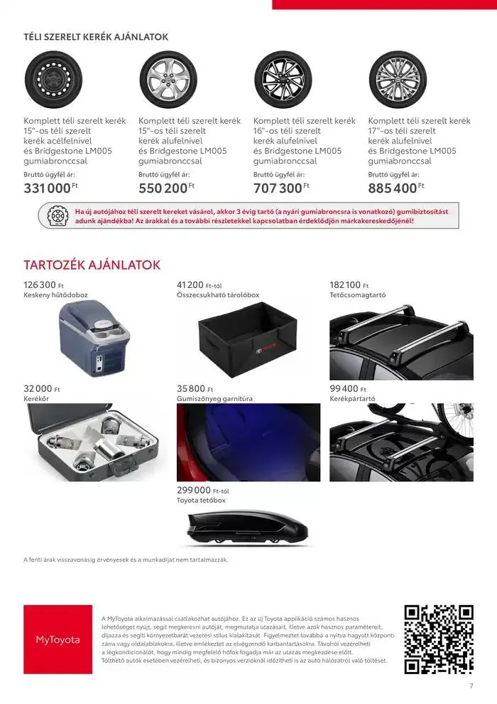 Katalógus Toyota Új YARIS Hybrid november 23.-tól november 23.-ig 2025. - Oldal 7