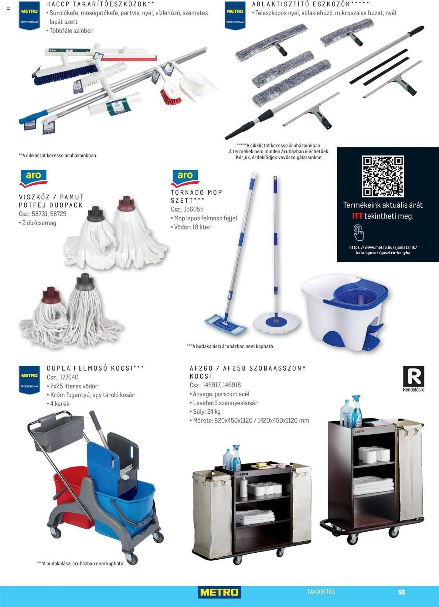 Katalógus Metro Gasztro konyha katalógus akciós újság február 15.-tól február 29.-ig 2024. - Oldal 55