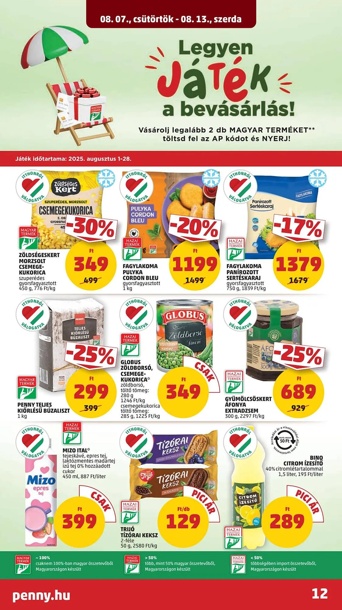 Katalógus PENNY akciós újság augusztus 7.-tól augusztus 13.-ig 2025. - Oldal 16