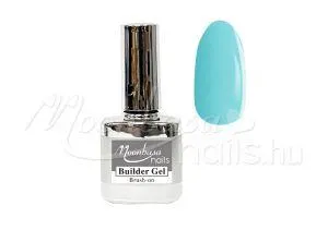 Light teal Ecsetes építő zselé 12ml #113