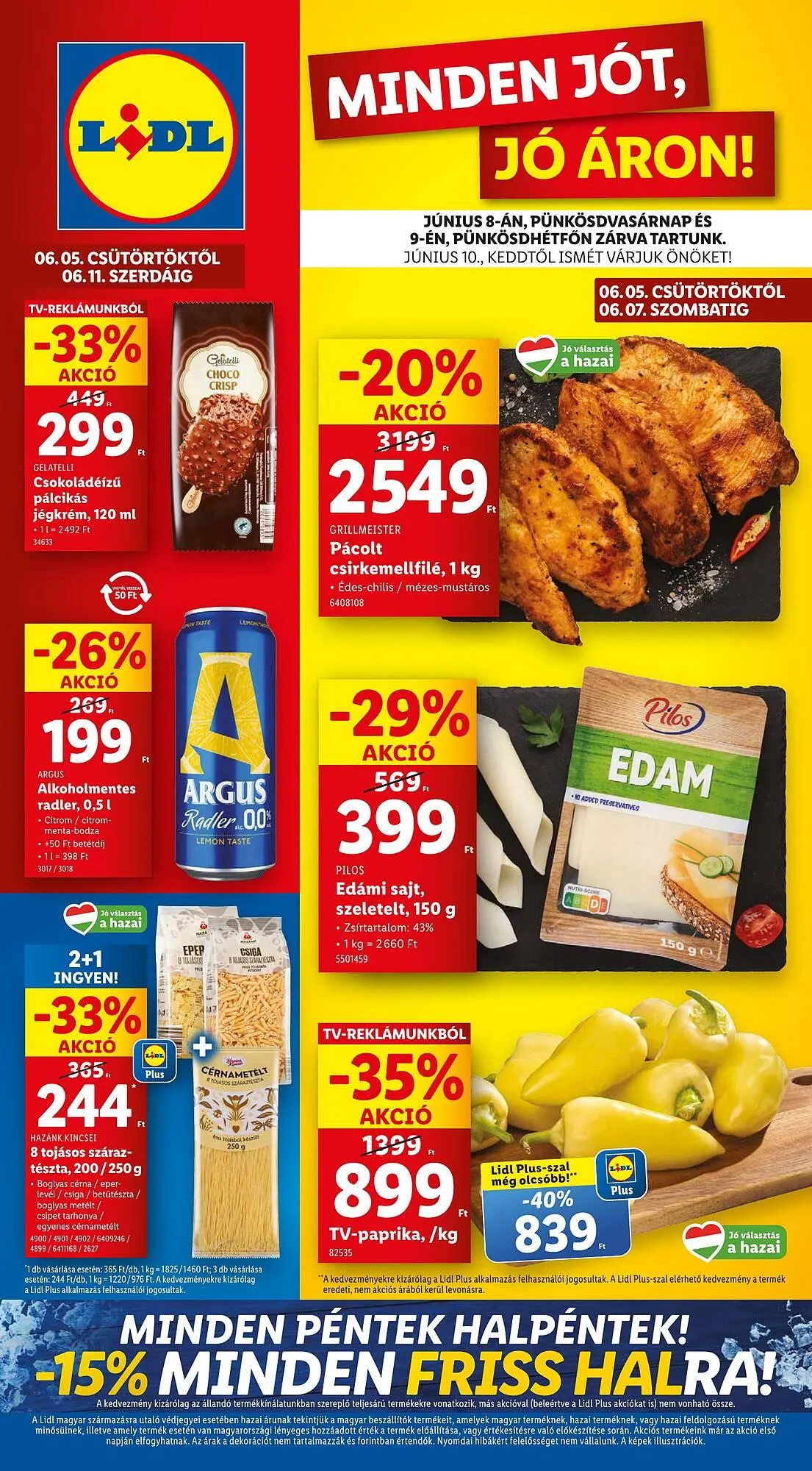 Katalógus Lidl akciós újság június 5.-tól június 11.-ig 2025. - Oldal 1