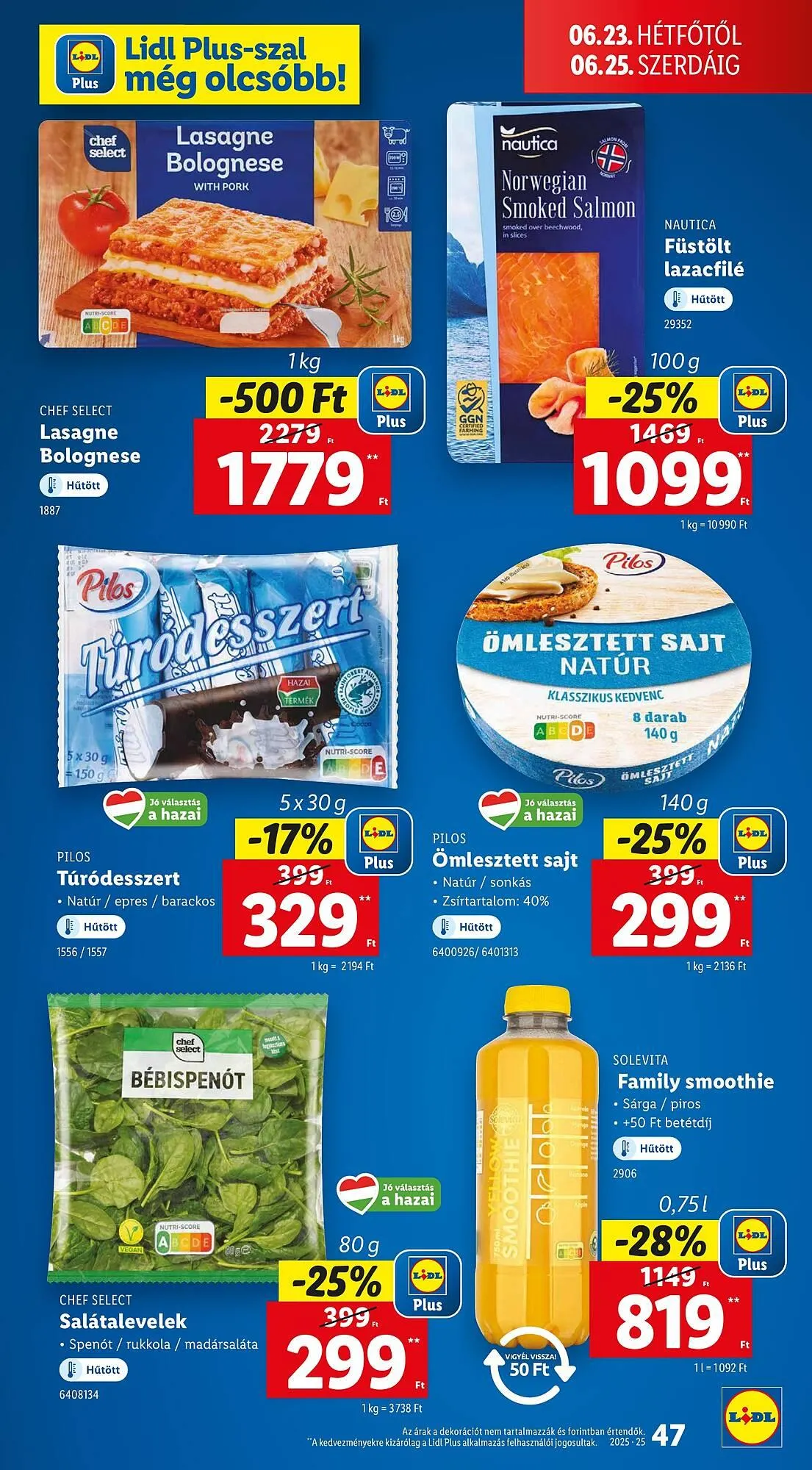 Katalógus Lidl akciós újság június 19.-tól június 25.-ig 2025. - Oldal 47