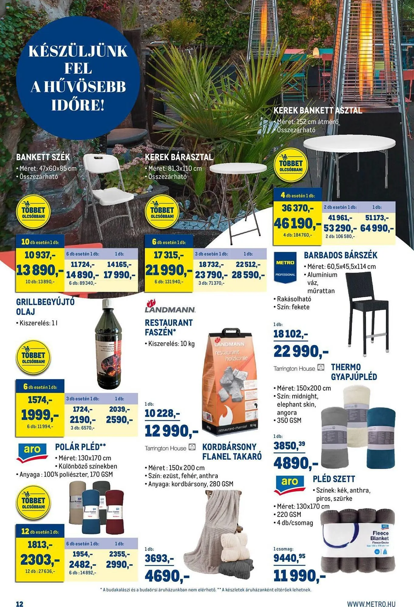 Katalógus Metro akciós újság szeptember 20.-tól október 17.-ig 2023. - Oldal 12