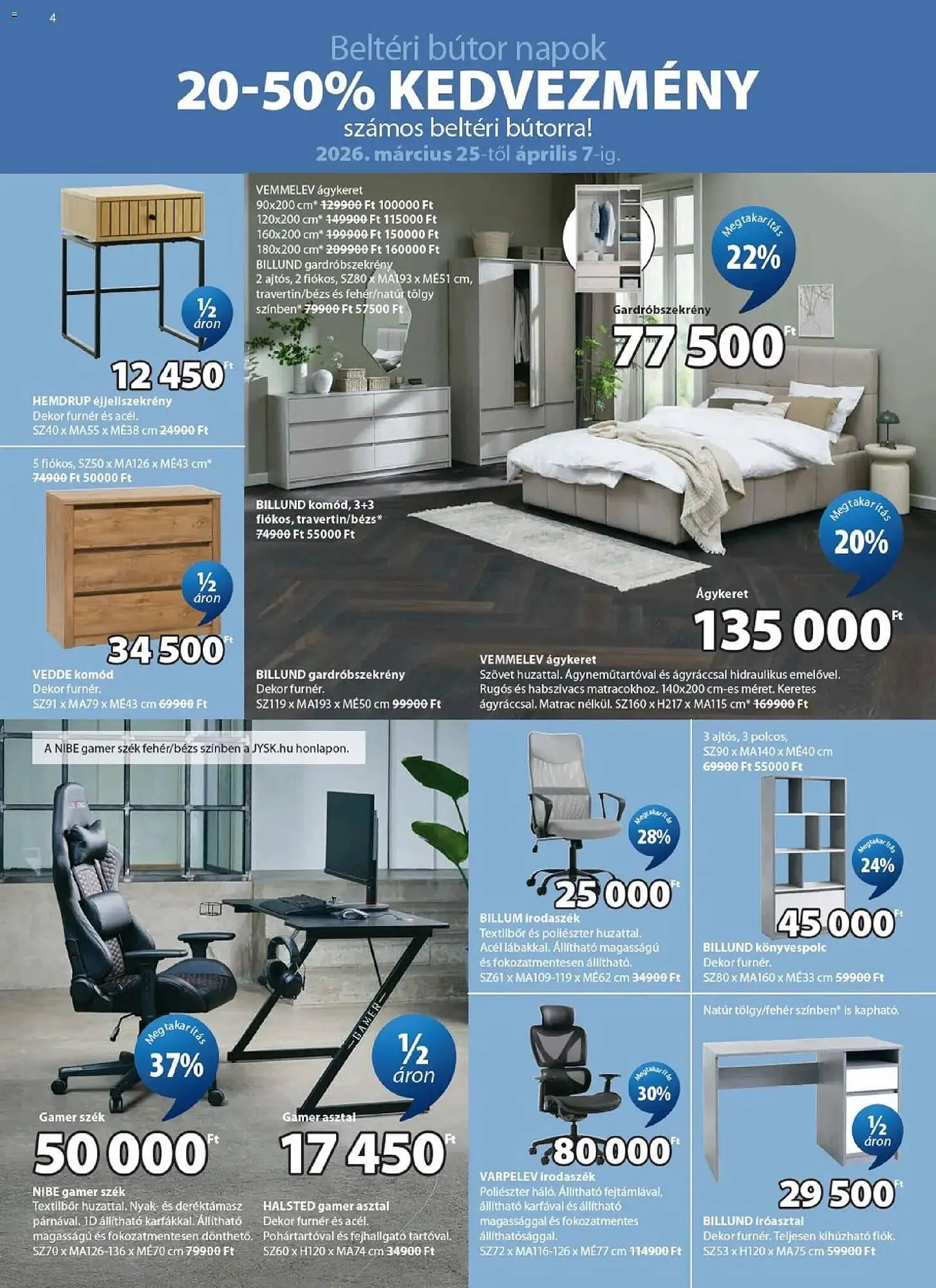 Katalógus JYSK akciós újság március 25.-tól április 7.-ig 2026. - Oldal 4