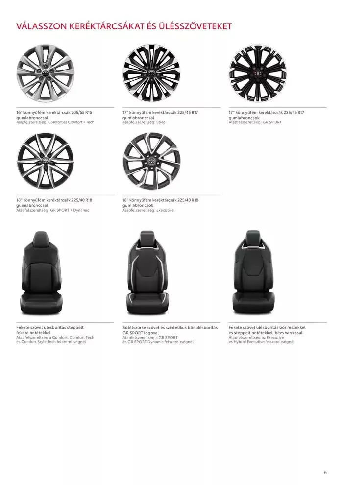 Katalógus Toyota Corolla Hatchback MC23 december 7.-tól december 7.-ig 2025. - Oldal 6