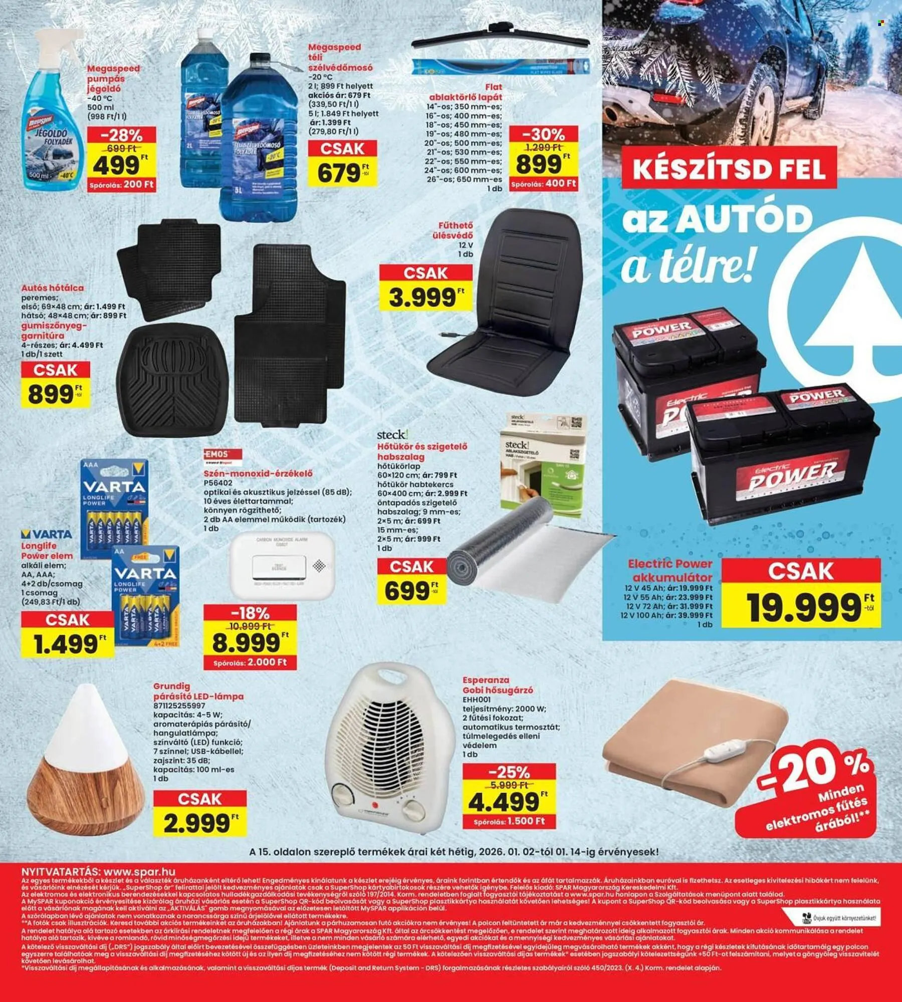 Katalógus Interspar akciós újság január 2.-tól január 7.-ig 2026. - Oldal 15