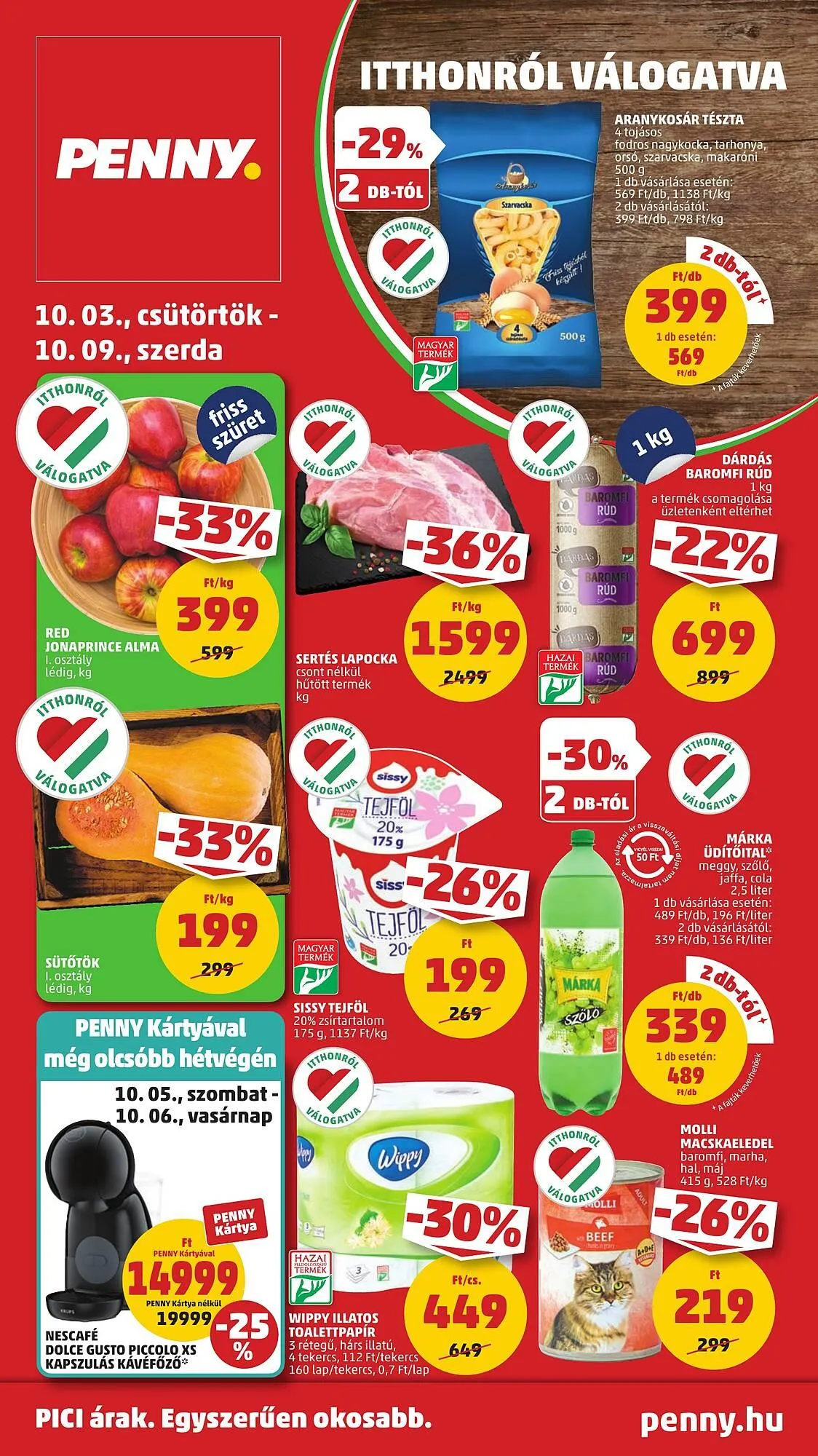 Katalógus PENNY akciós újság október 3.-tól október 9.-ig 2024. - Oldal 1