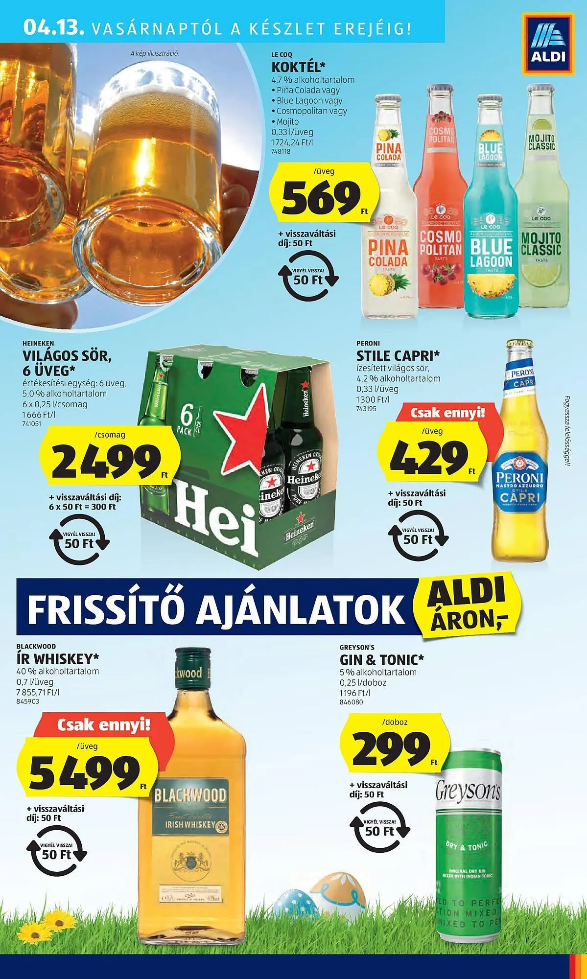 Katalógus ALDI akciós újság április 10.-tól április 16.-ig 2025. - Oldal 45