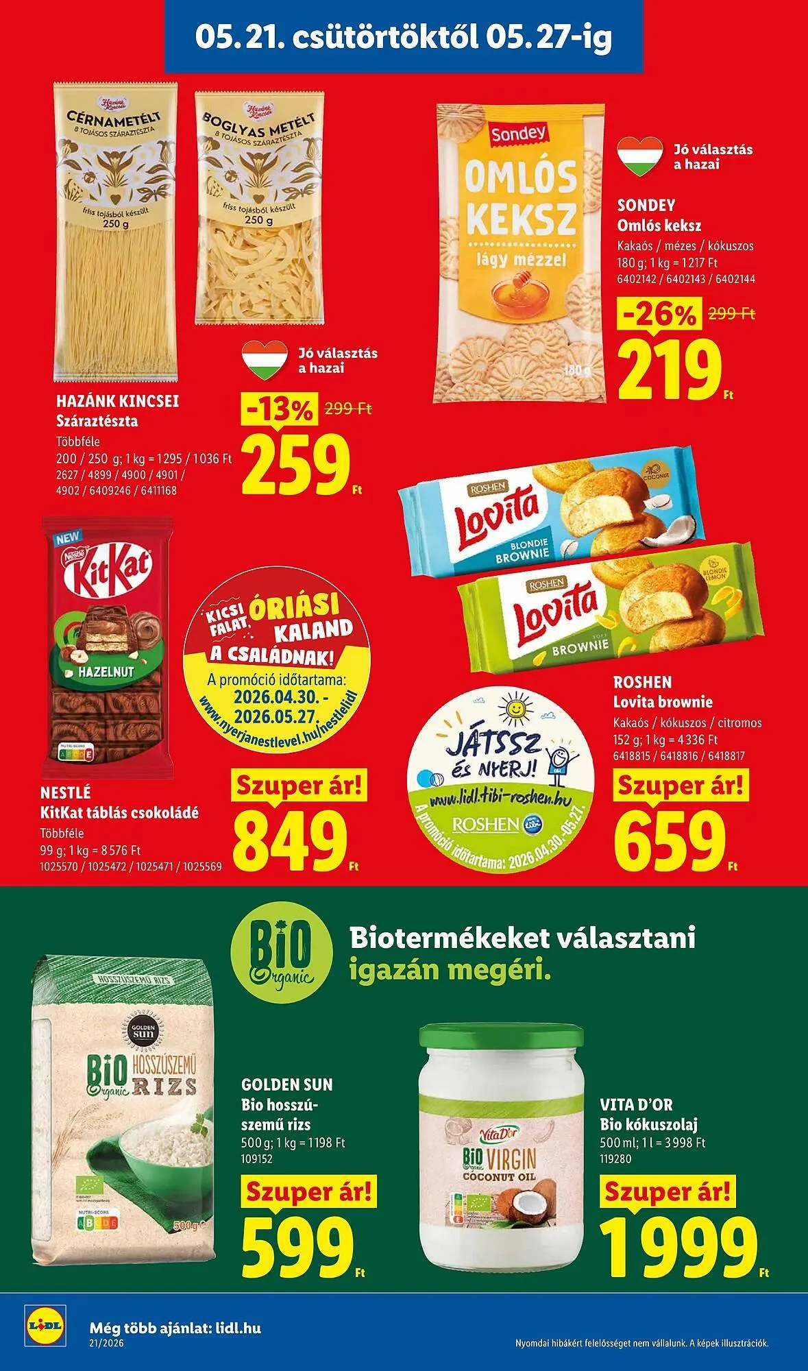 Katalógus Lidl akciós újság május 21.-tól május 27.-ig 2026. - Oldal 18