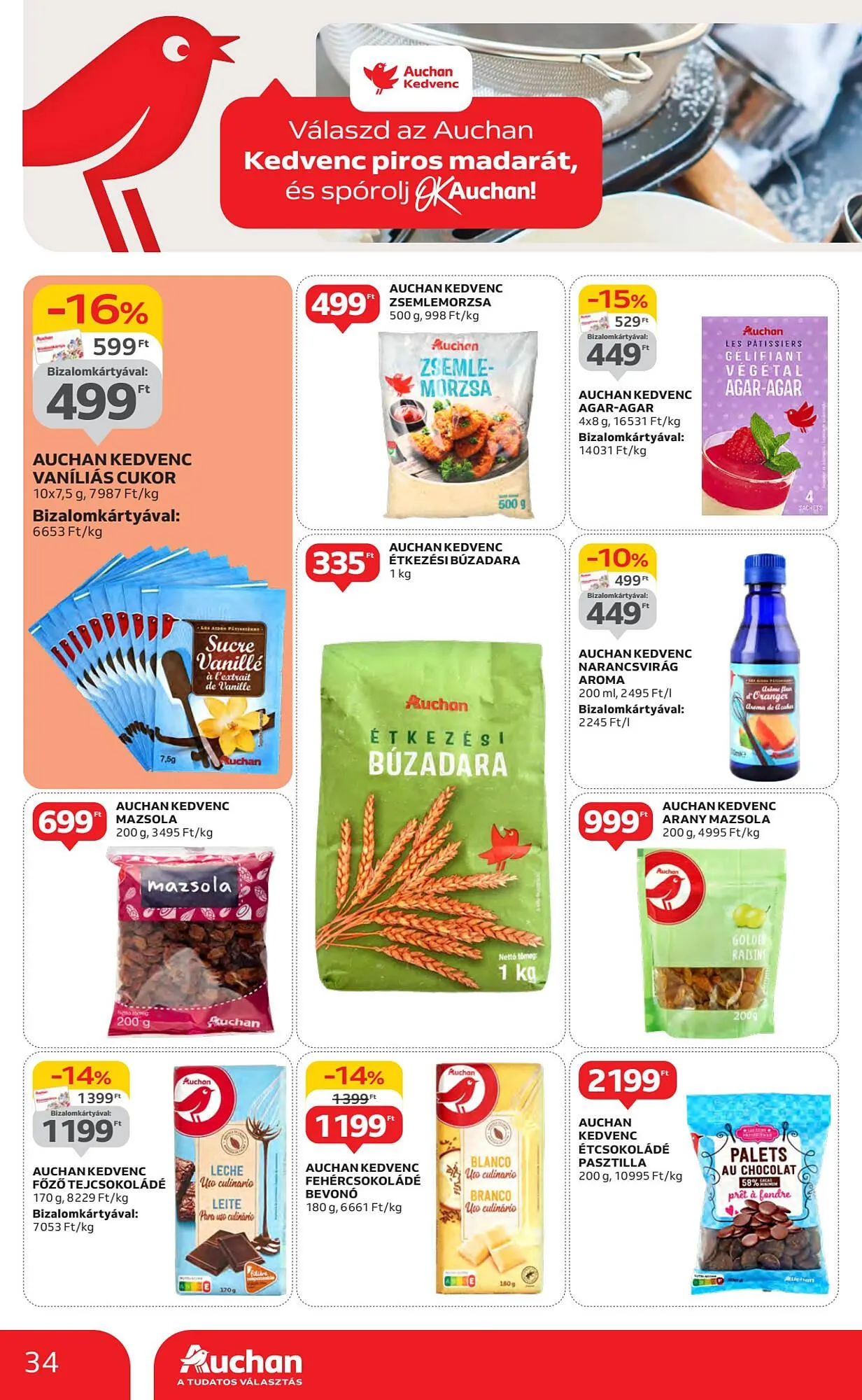Katalógus Auchan akciós újság május 8.-tól május 14.-ig 2025. - Oldal 34