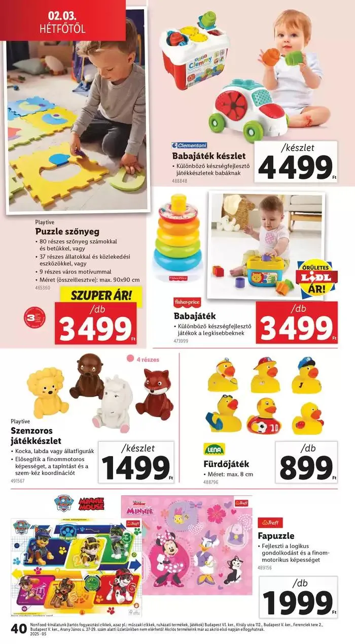Katalógus Akciós újság – 05. hét január 30.-tól február 5.-ig 2025. - Oldal 40
