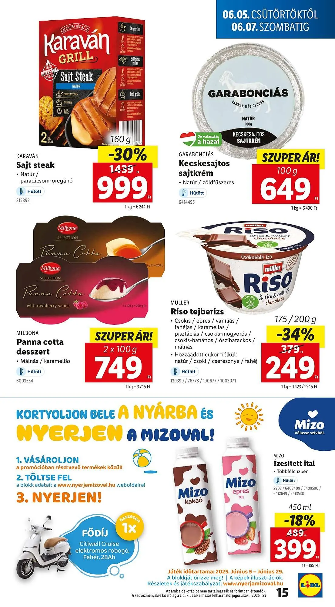 Katalógus Lidl akciós újság június 5.-tól június 11.-ig 2025. - Oldal 15