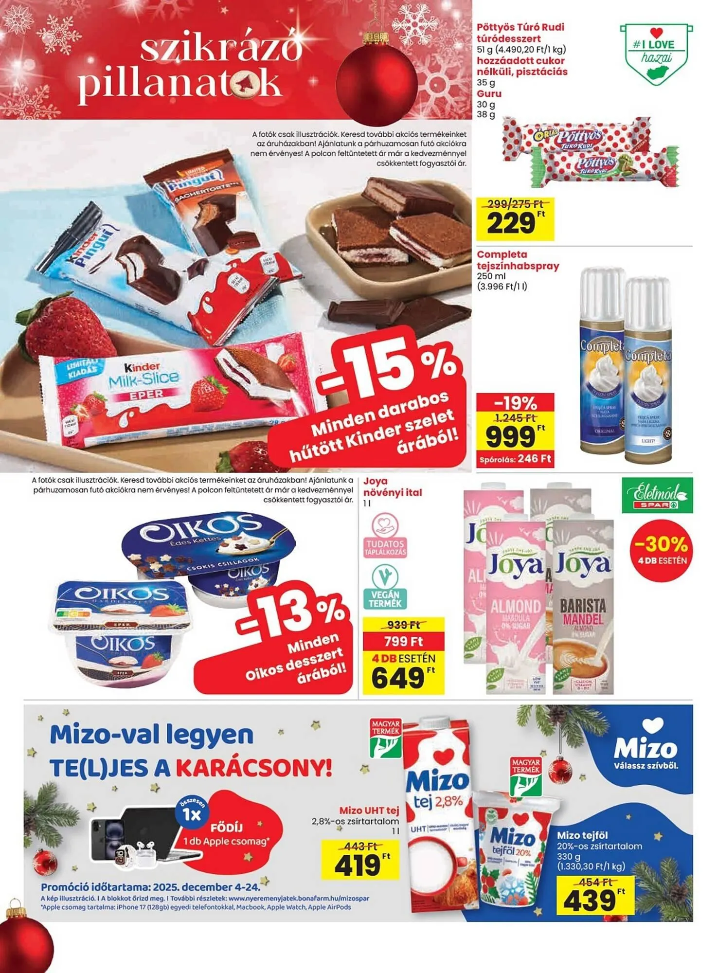 Katalógus Spar akciós újság december 4.-tól december 10.-ig 2025. - Oldal 16