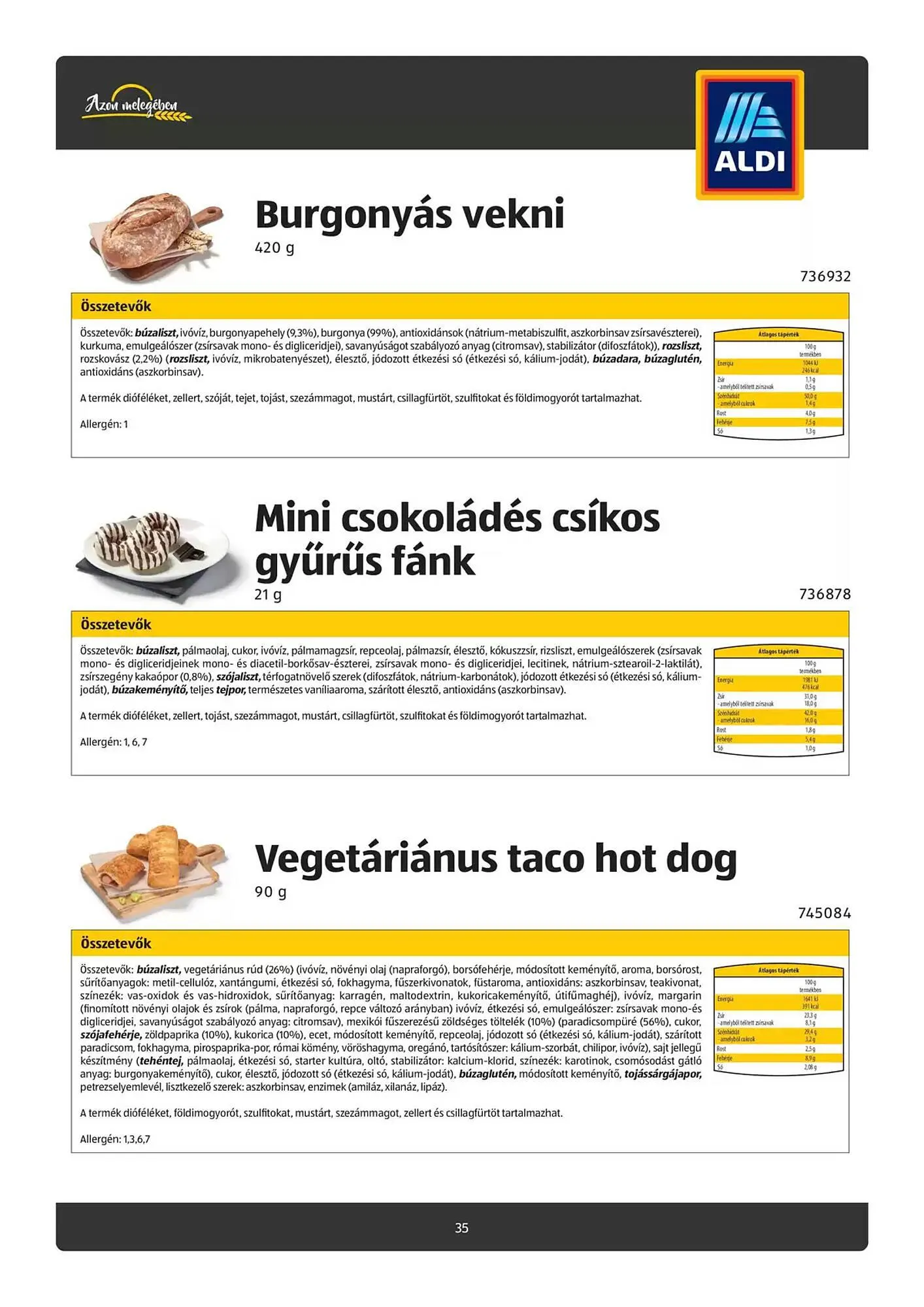 Katalógus ALDI akciós újság január 30.-tól február 13.-ig 2025. - Oldal 35