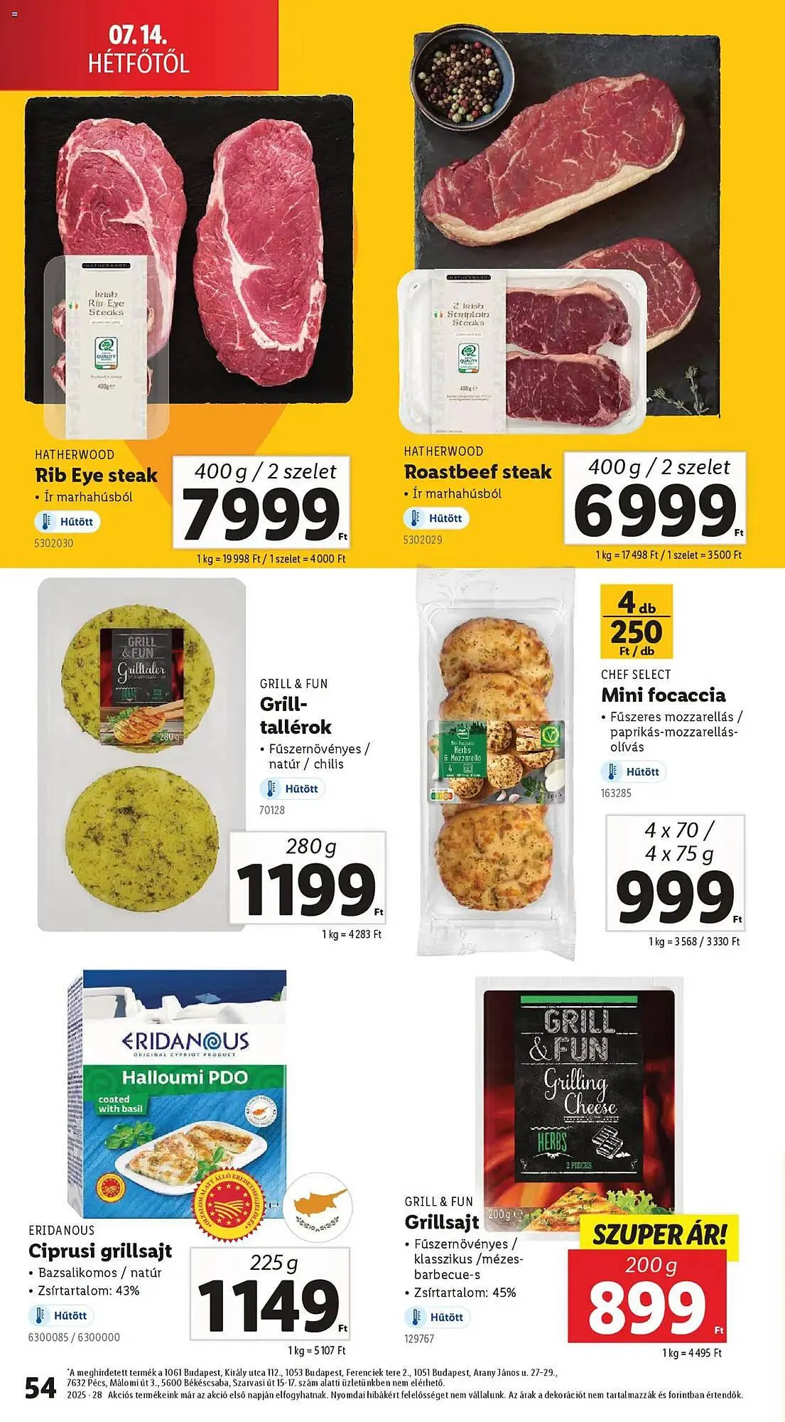 Katalógus Lidl akciós újság július 10.-tól július 16.-ig 2025. - Oldal 54