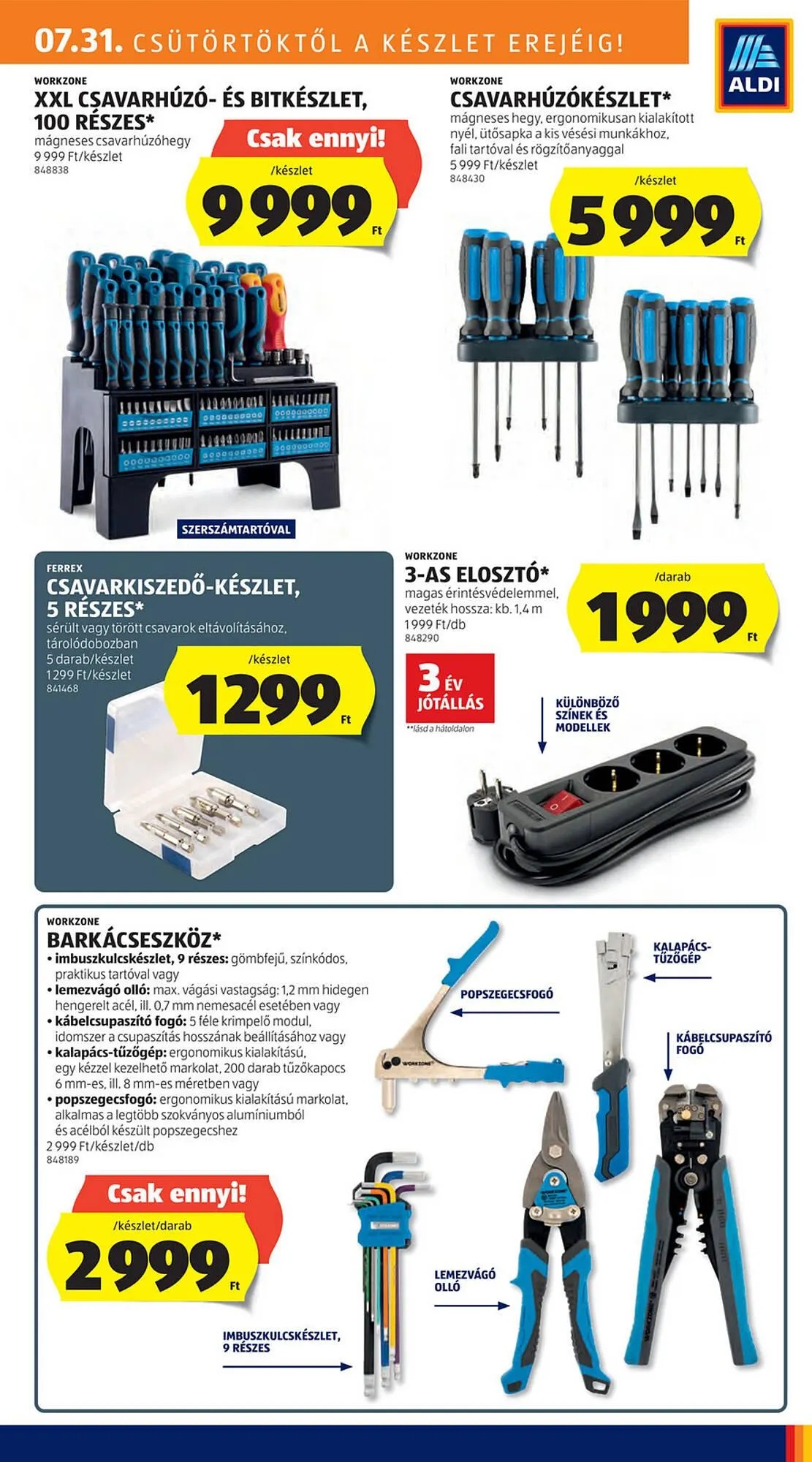 Katalógus ALDI akciós újság július 31.-tól augusztus 6.-ig 2025. - Oldal 27