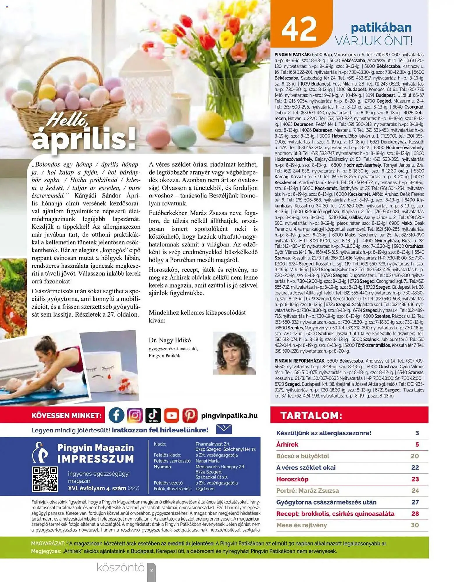 Katalógus Pingvin Patika akciós újság április 1.-tól április 30.-ig 2026. - Oldal 2