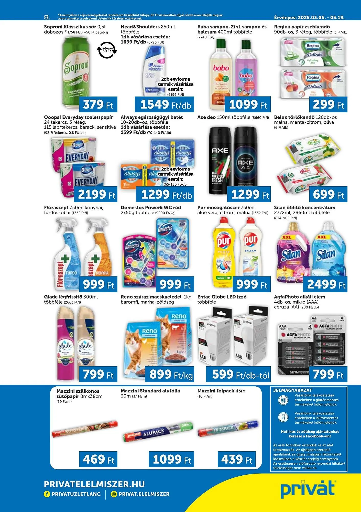 Katalógus PRIVÁT akciós újság március 6.-tól március 19.-ig 2025. - Oldal 8