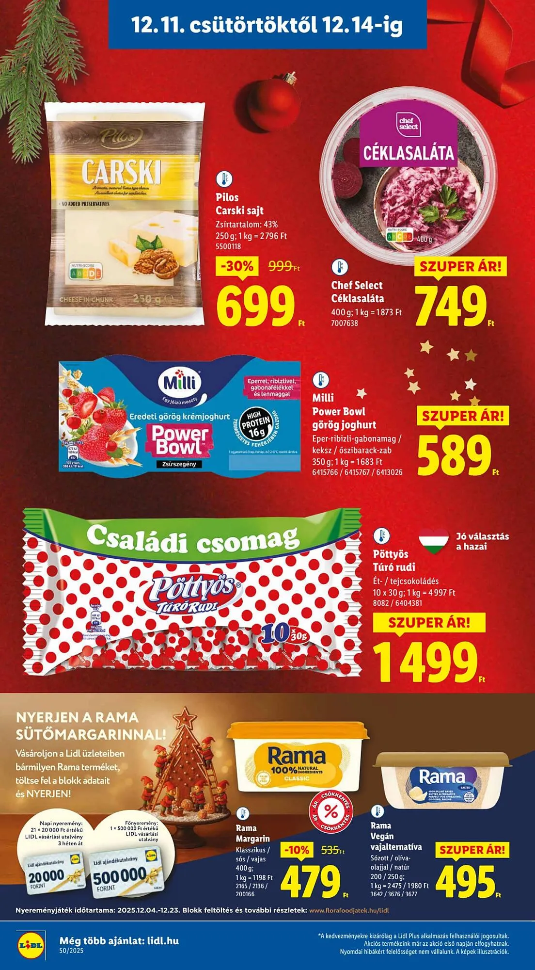 Katalógus Lidl akciós újság december 11.-tól december 17.-ig 2025. - Oldal 6