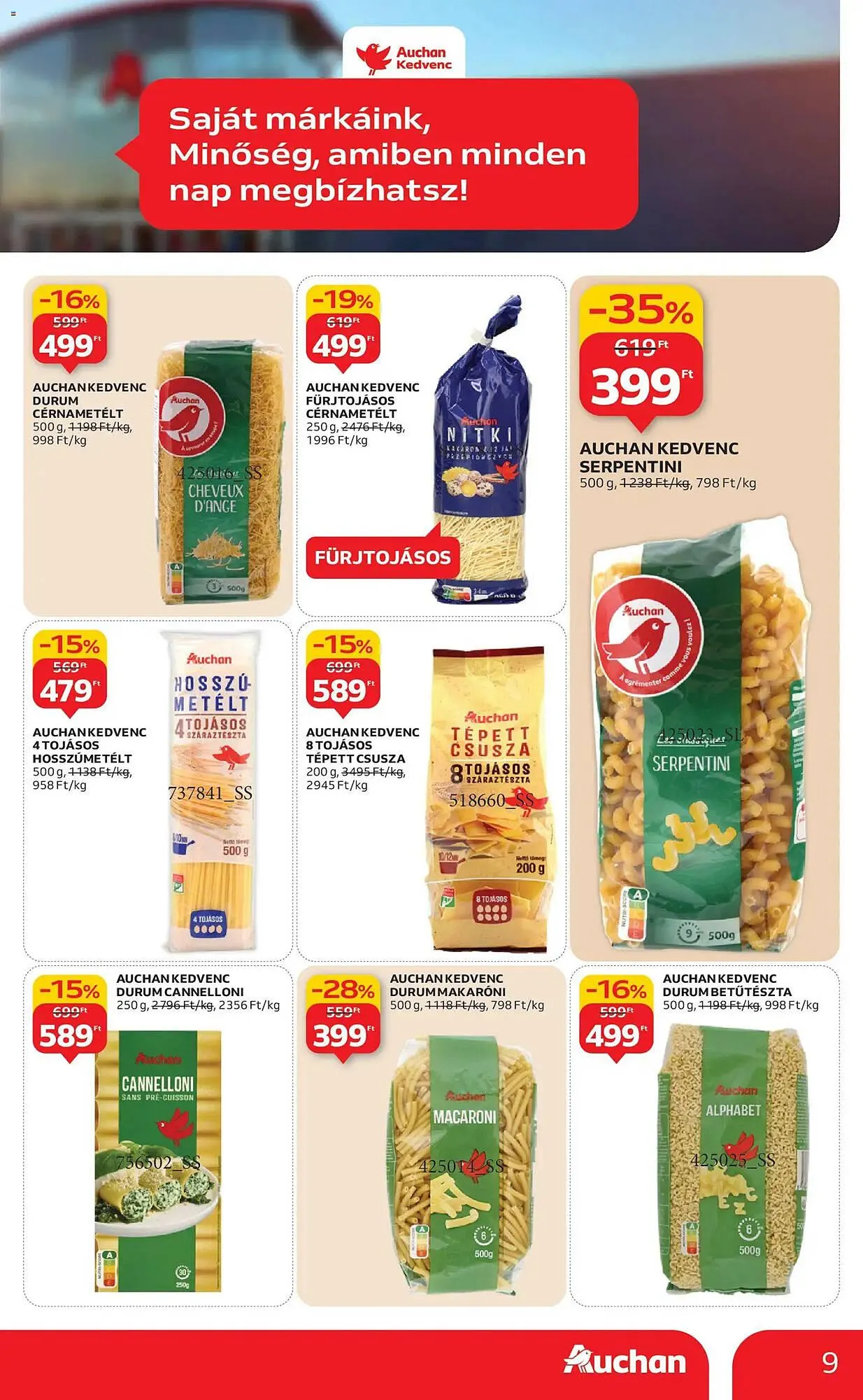 Katalógus Auchan akciós újság január 22.-tól február 4.-ig 2026. - Oldal 9