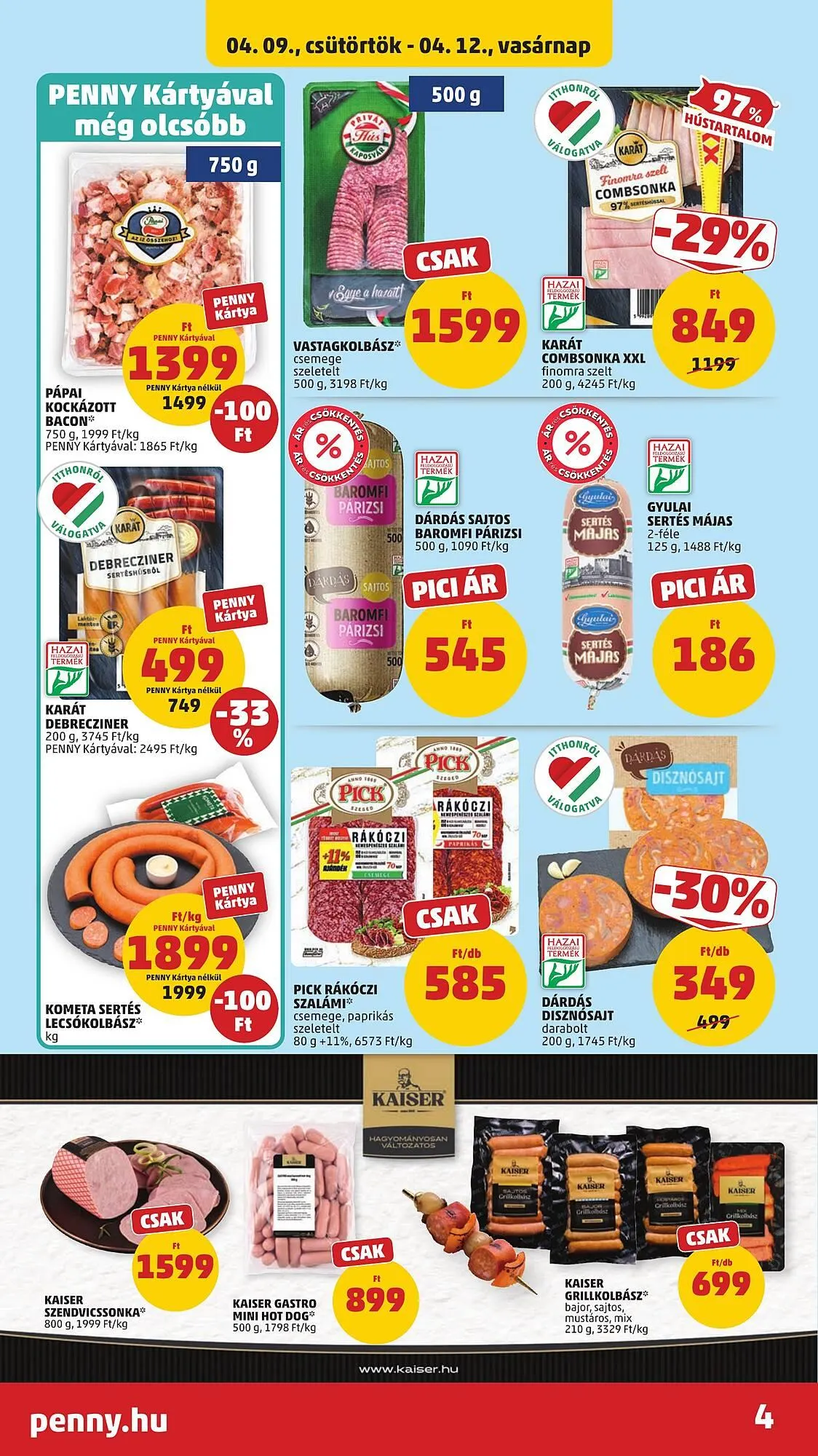 Katalógus PENNY akciós újság április 9.-tól április 15.-ig 2026. - Oldal 4