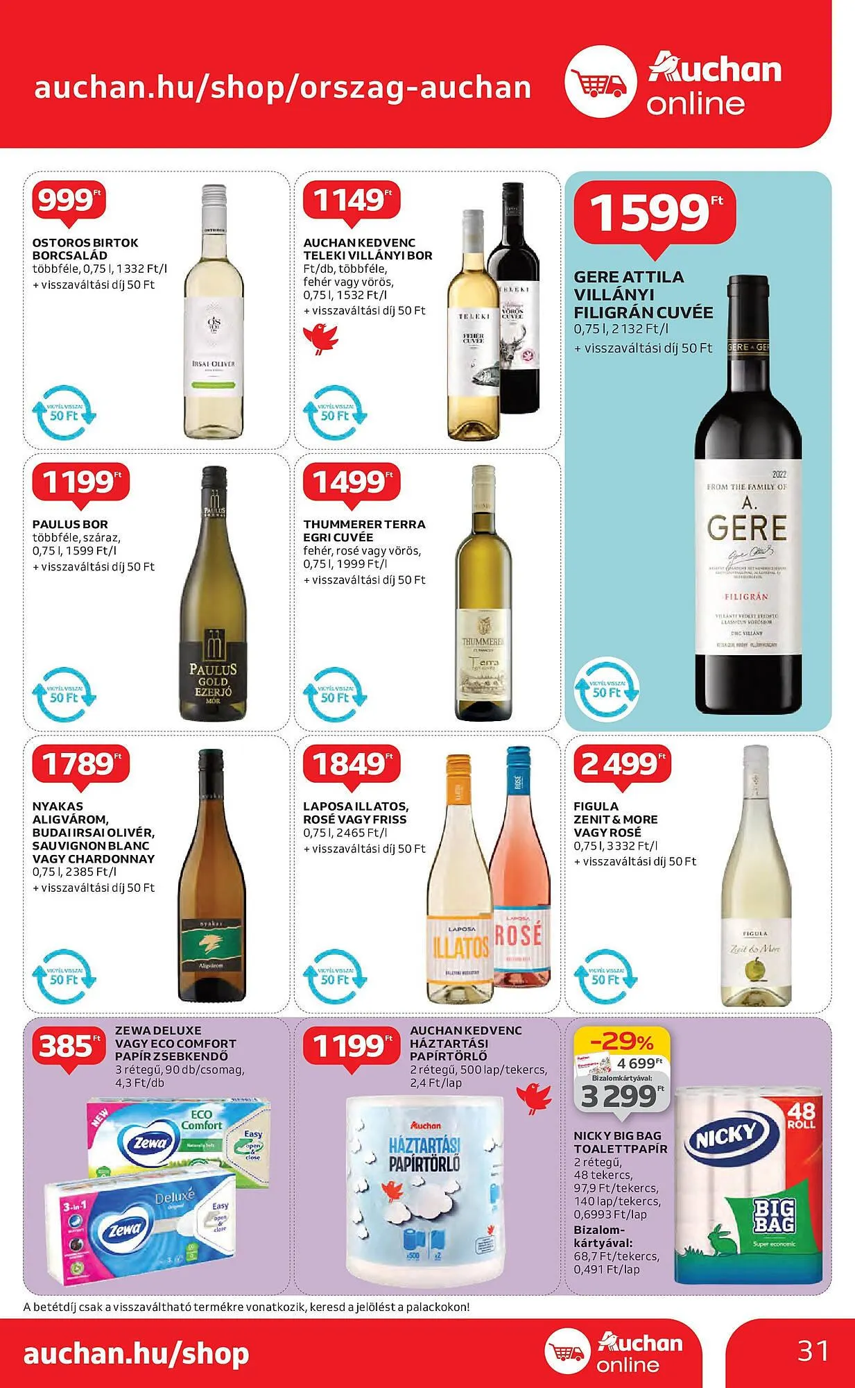 Katalógus Auchan akciós újság május 2.-tól május 7.-ig 2025. - Oldal 31