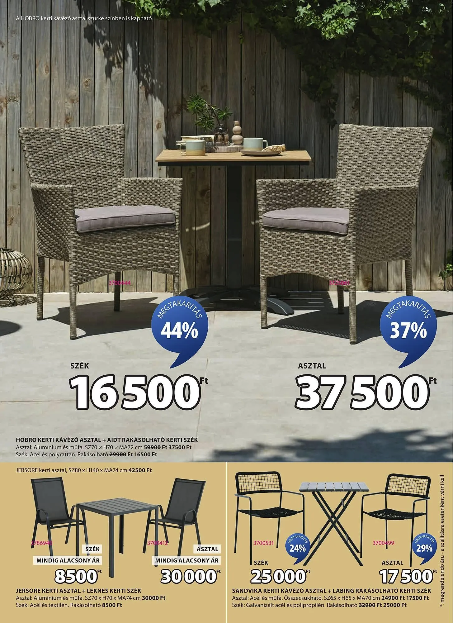 Katalógus JYSK akciós újság március 5.-tól április 8.-ig 2025. - Oldal 5