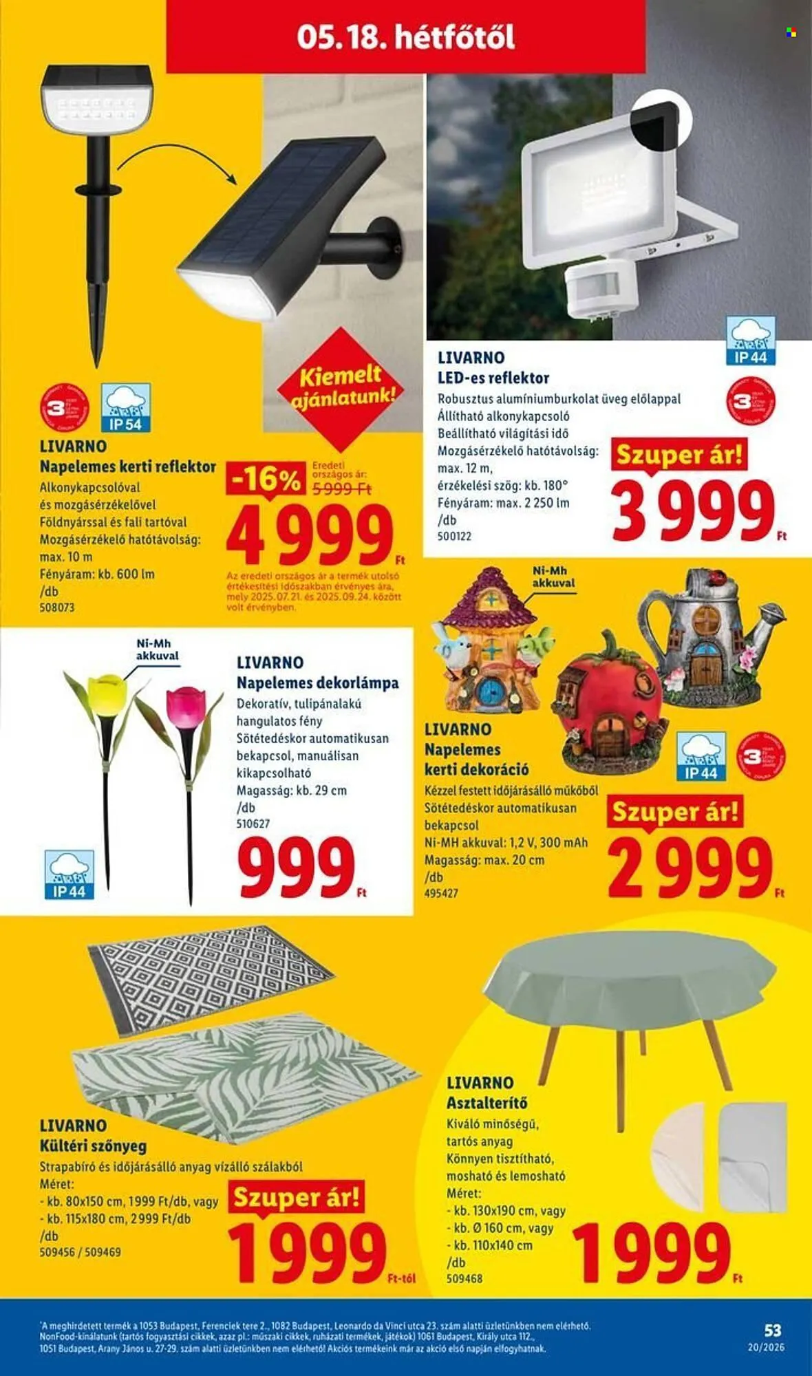 Katalógus Lidl akciós újság május 14.-tól május 20.-ig 2026. - Oldal 53